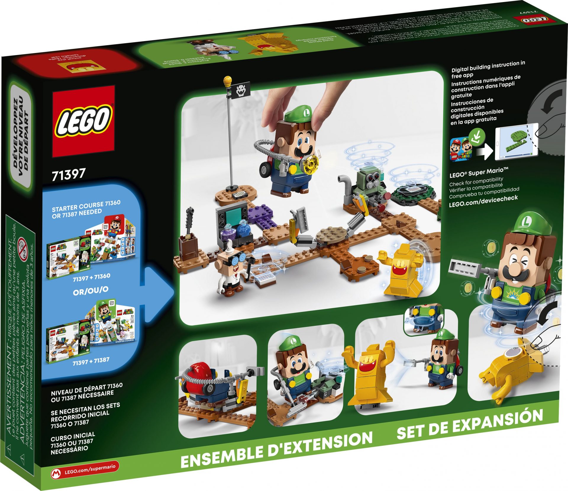 LEGO 71397 Luigi’s Mansion: Labor und Schreckweg – Erweiterungsset – Bild 7