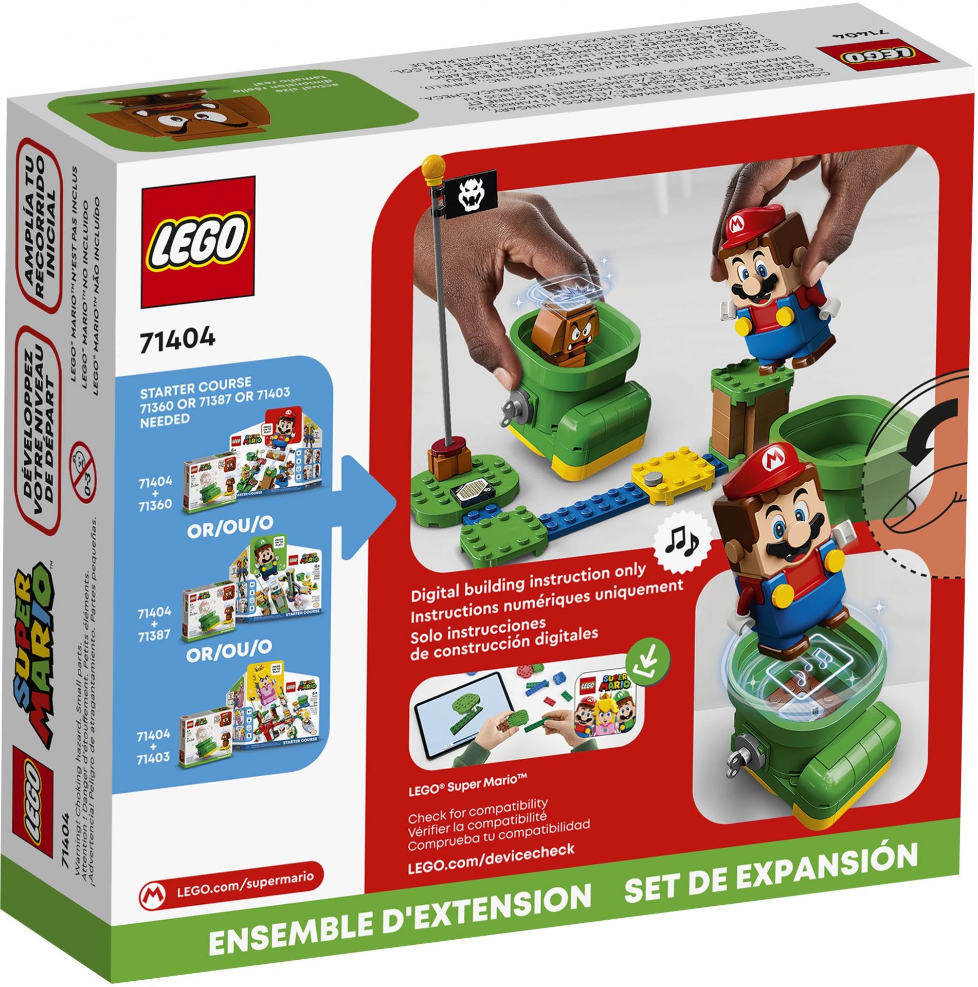 Lego 71404 Gumbas Schuh Erweiterungsset