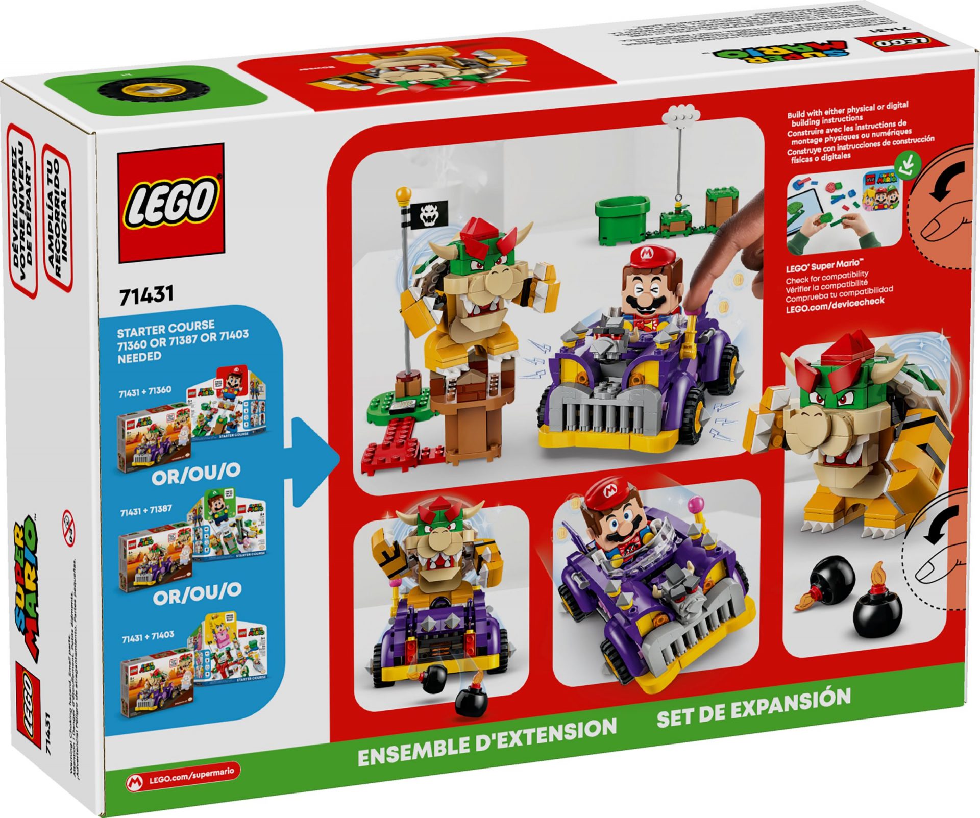 LEGO 71431 Bowsers Monsterkarre – Erweiterungsset – Bild 8
