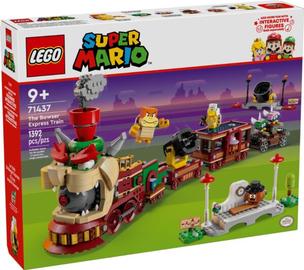 LEGO 71437 Der Bowser-Schnellzug