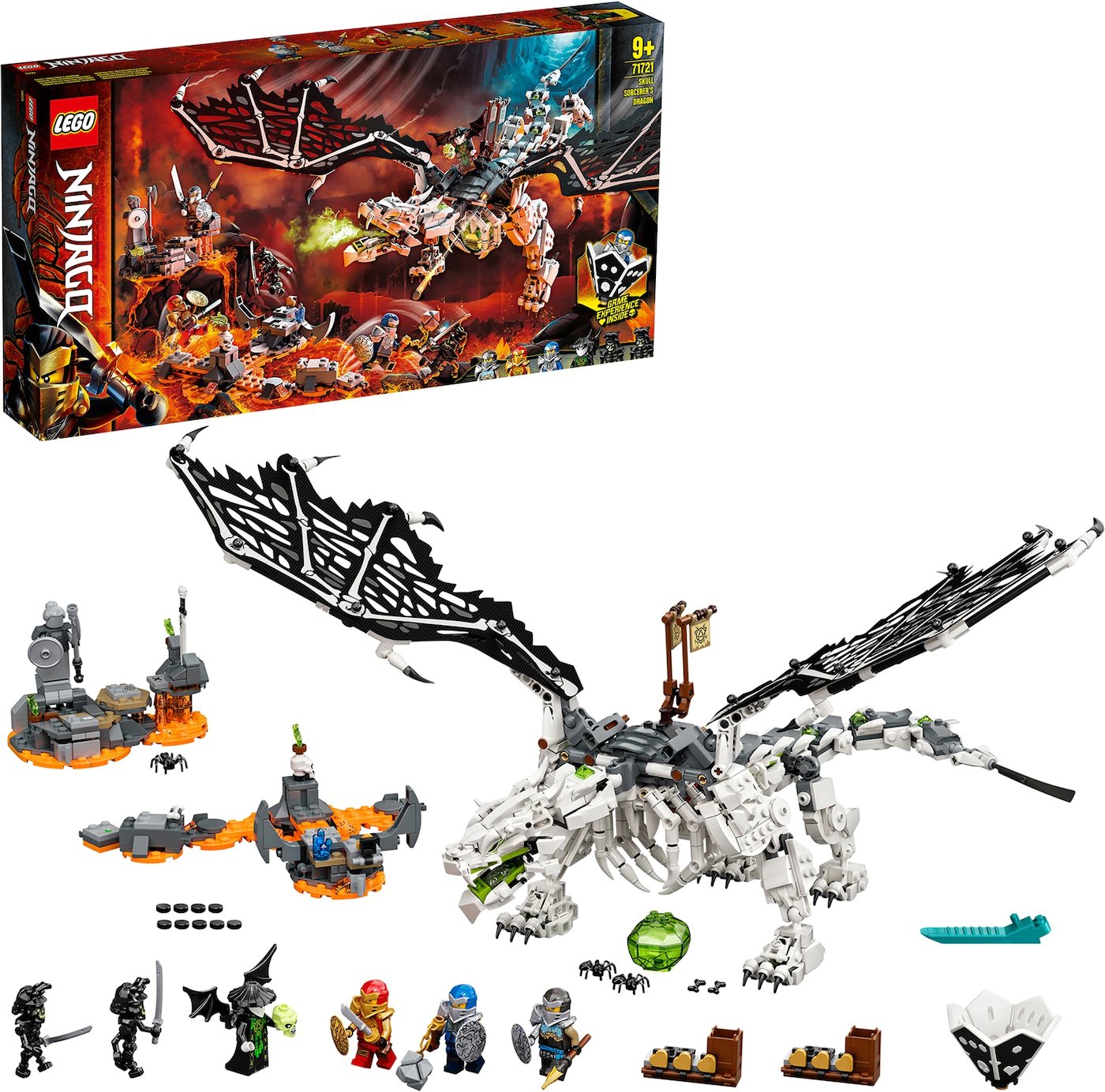 Lego 71721 Drache Des Totenkopfmagiers