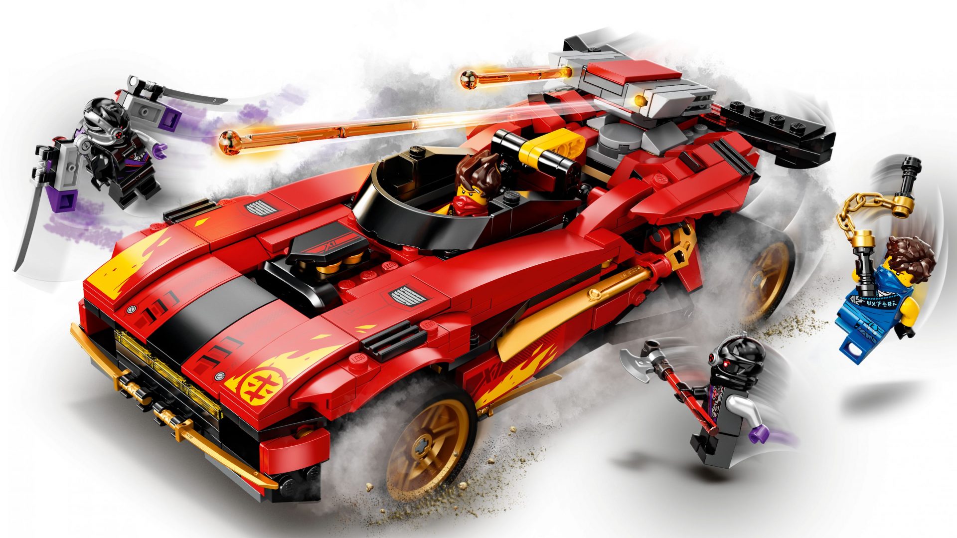 Lego 71737 X 1 Ninja Supercar Legamo