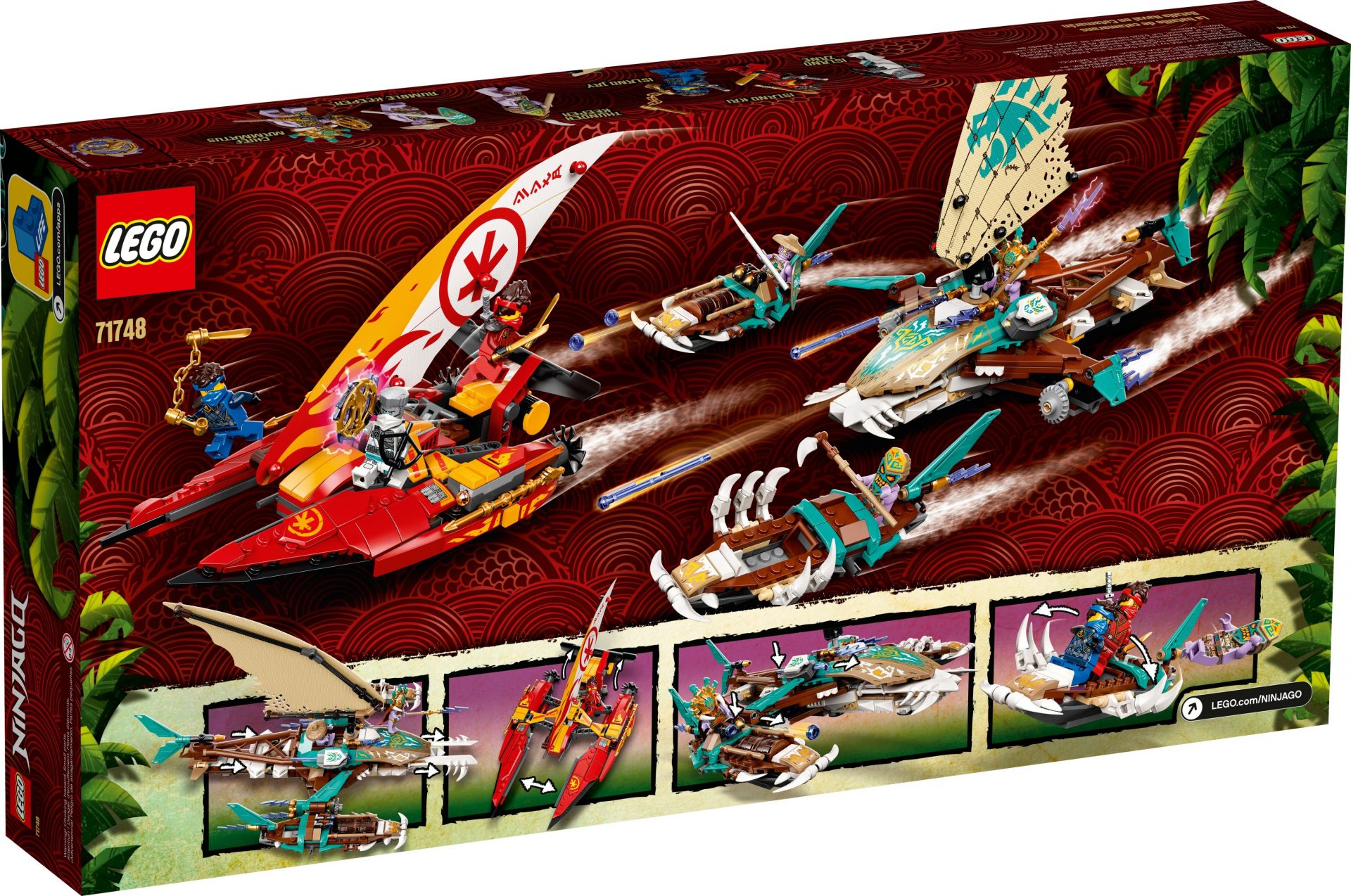 Lego 71748 Duell der Katamarane