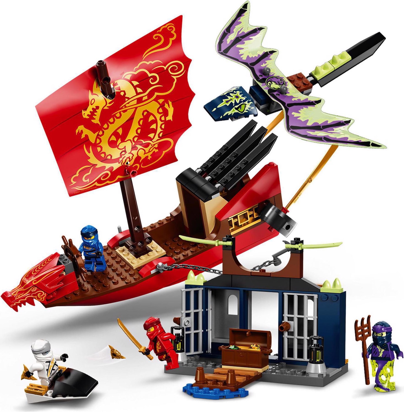 Lego 71749 Flug Mit Dem Ninja Flugsegler Legamo