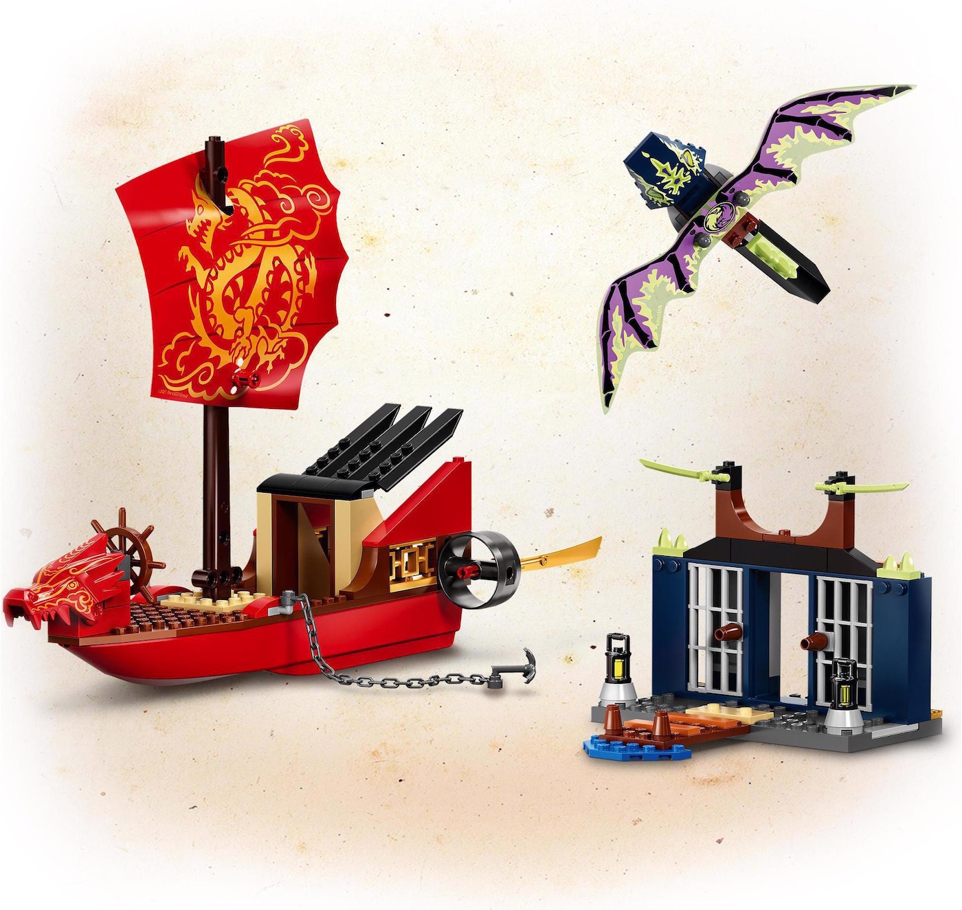 Lego 71749 Flug Mit Dem Ninja Flugsegler Legamo