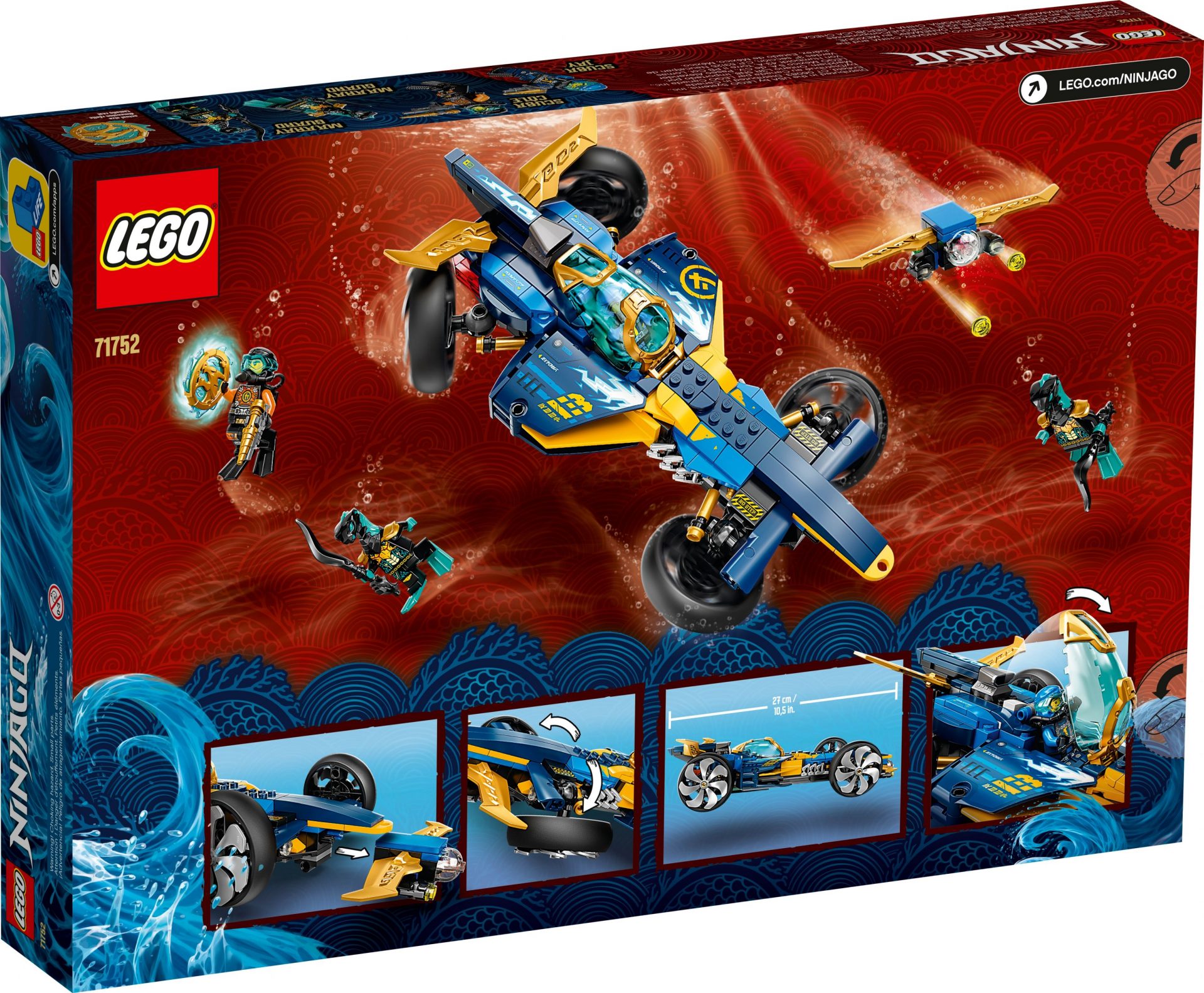 LEGO 71752 Ninja-Unterwasserspeeder – Bild 10
