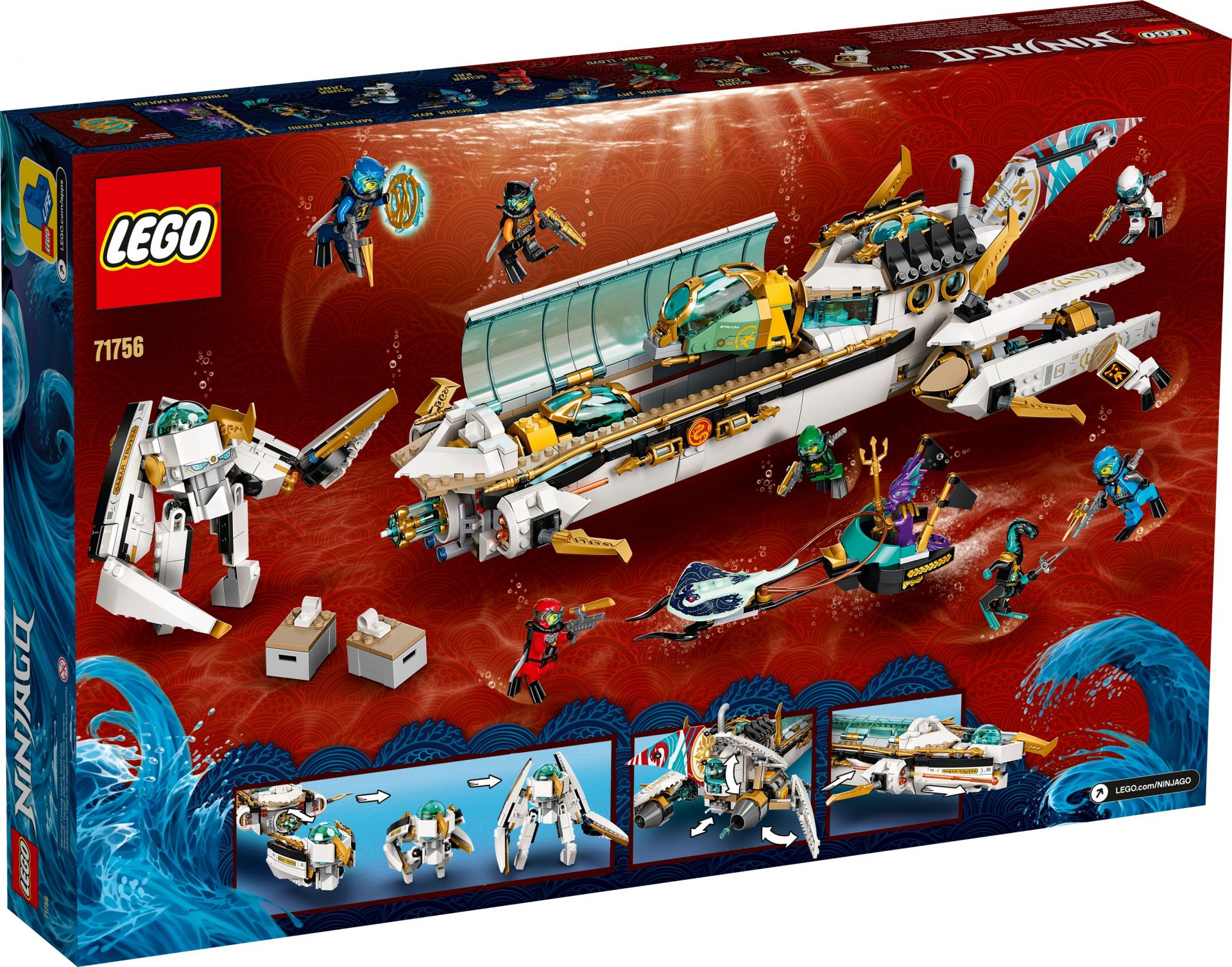Lego 71756 Wassersegler Legamo