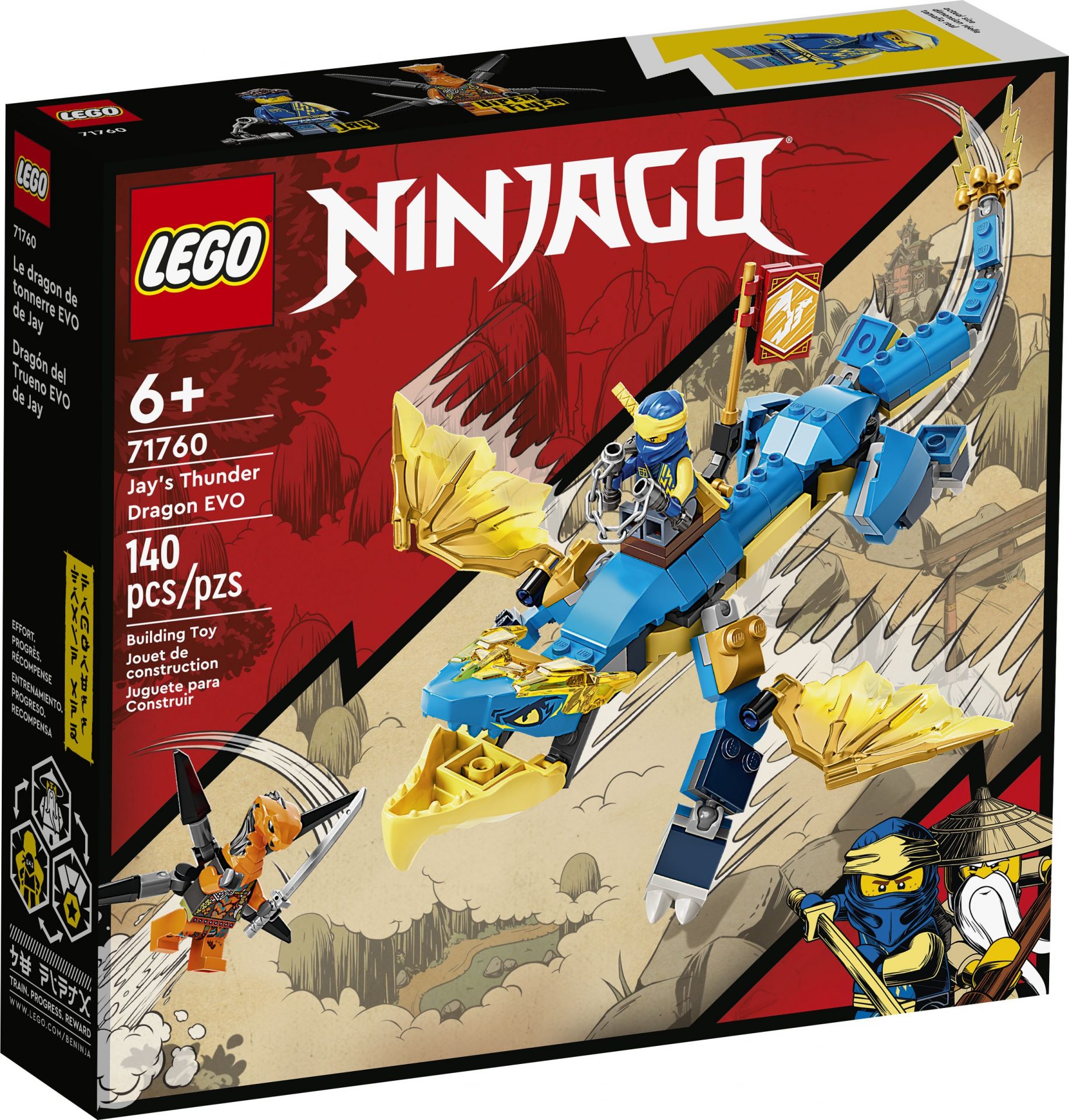 LEGO 71760 Jays Donnerdrache EVO
