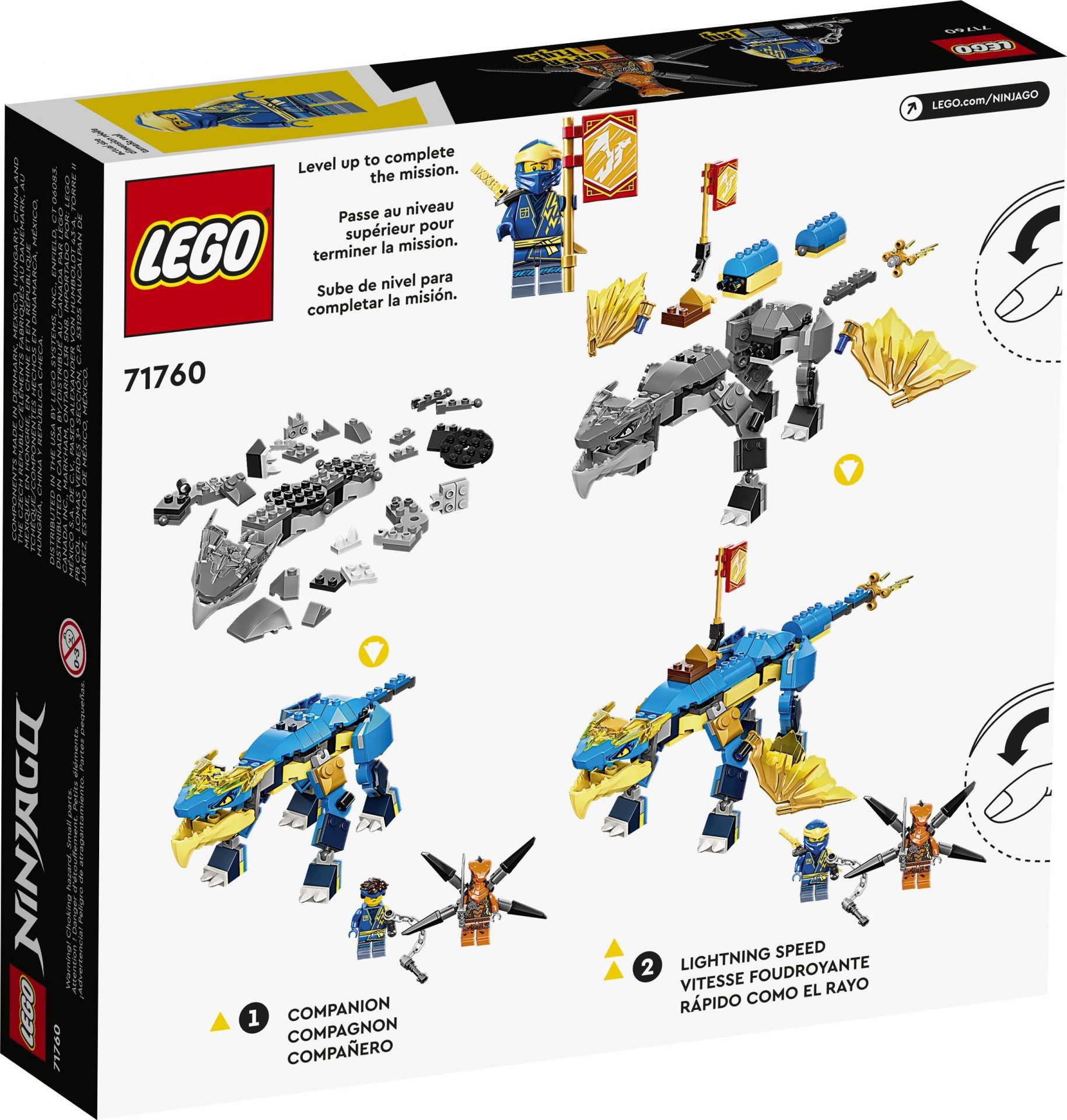 LEGO 71760 Jays Donnerdrache EVO – Bild 7