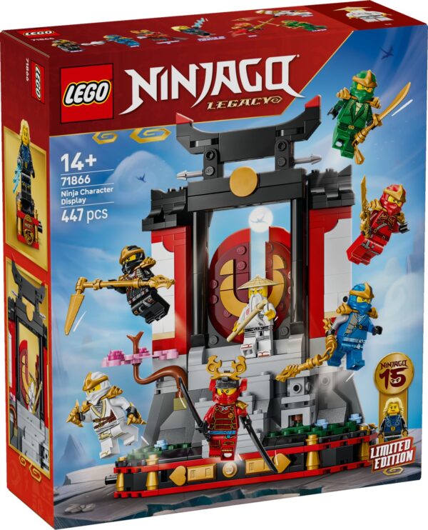 LEGO 71866 15-jähriges Jubiläum: Ninja-Charaktere zum Ausstellen