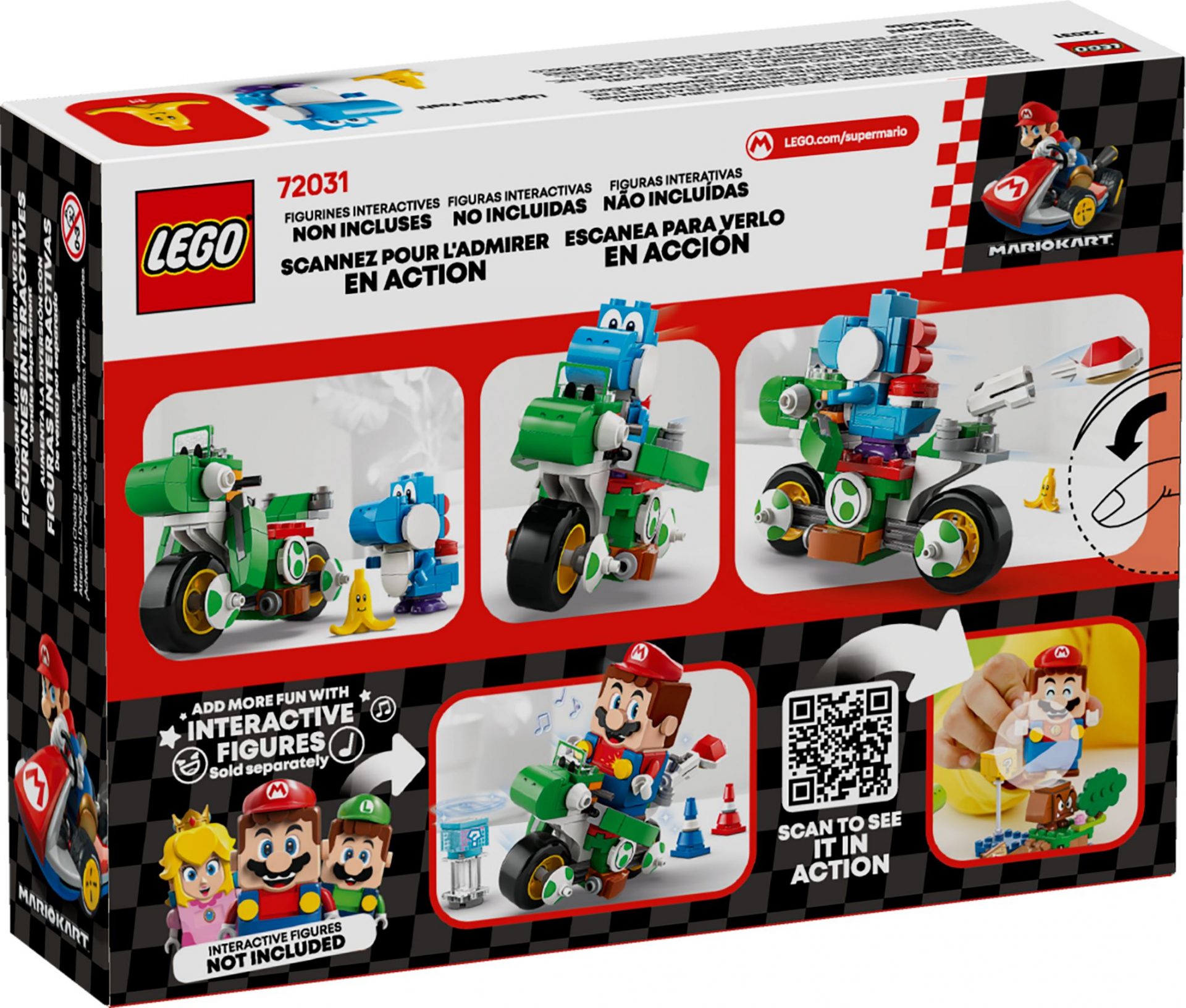Lego 72031 Mario Kart – Yoshi Bike Legamo