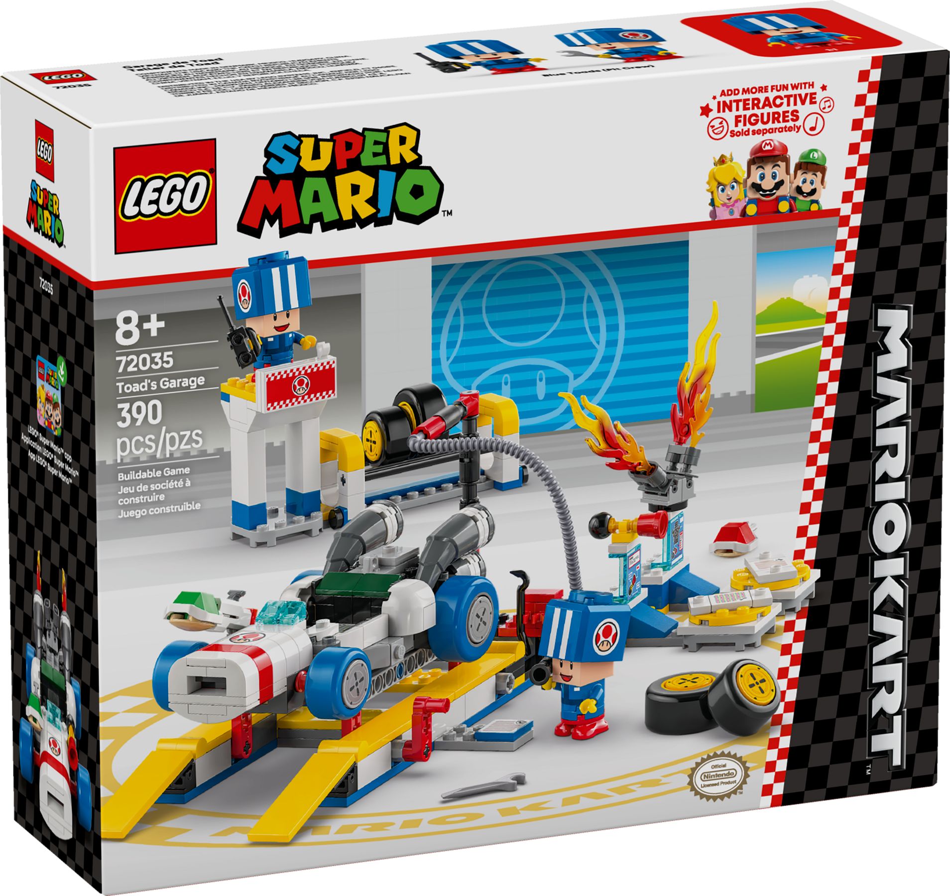 Lego 72035 Mario Kart – Toads Werkstatt Legamo