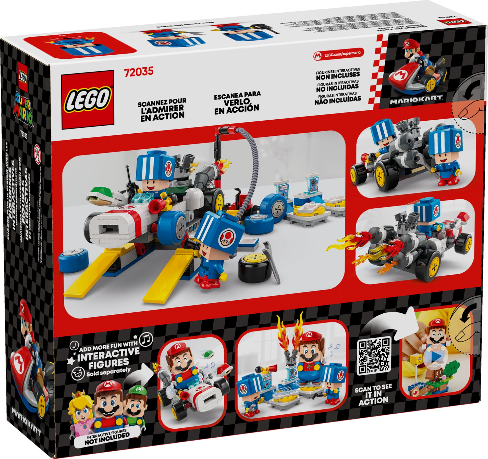 Lego 72035 Mario Kart – Toads Werkstatt Legamo