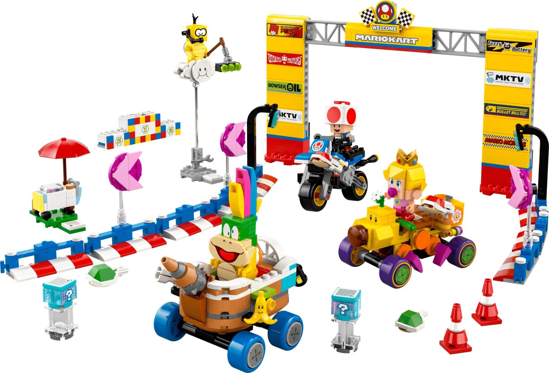 Lego 72036 Mario Kart – Baby Peach & Grand Prix Set Legamo