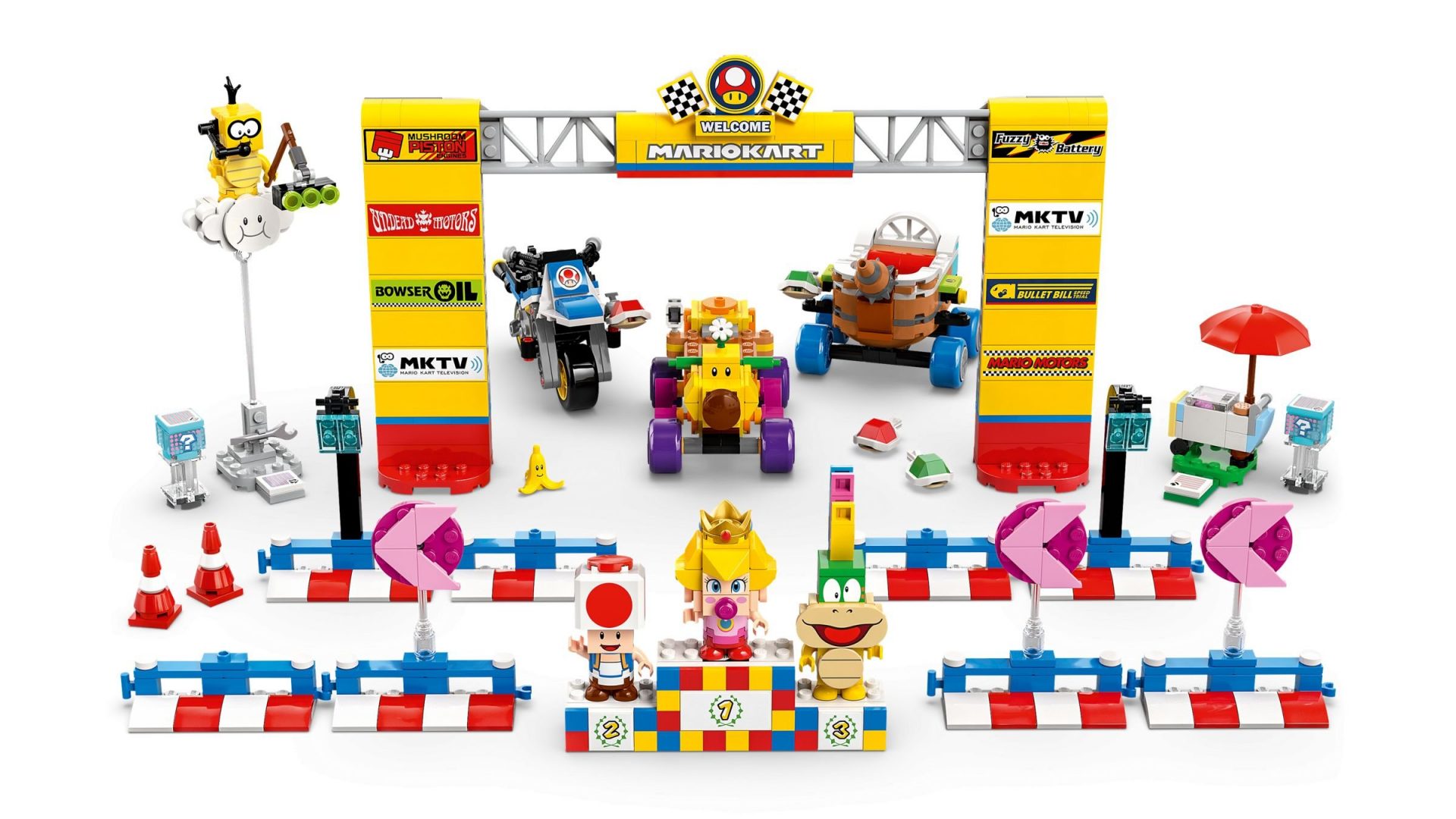 Lego 72036 Mario Kart – Baby Peach & Grand Prix Set Legamo