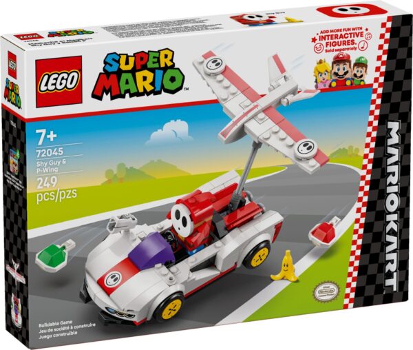 LEGO 72045 Mario Kart – Shy Guy & Flügel-Raser