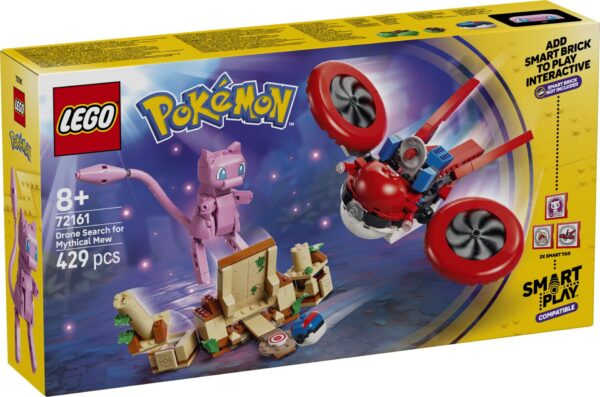 LEGO 72161 SMART Play: Drohnensuche nach einem Mysteriösen Mew