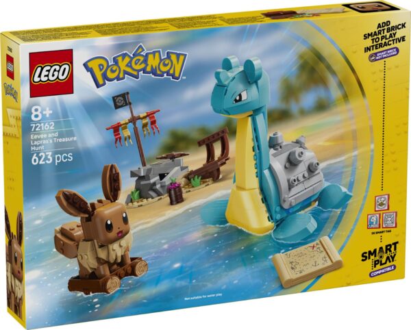 LEGO 72162 SMART Play: Evoli und Lapras auf Schatzsuche