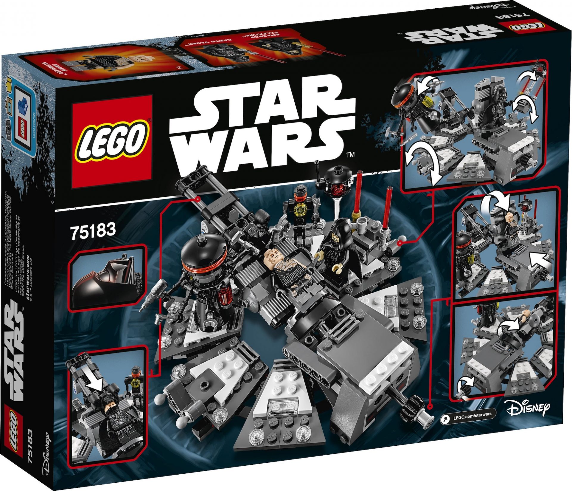 Lego 75183 Darth Vader Transformation Legamo