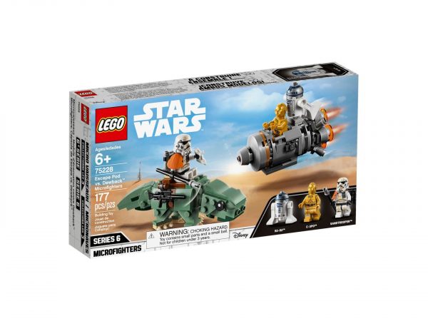 Lego 75228 Escape Pod Vs. Dewback Microfighters Legamo