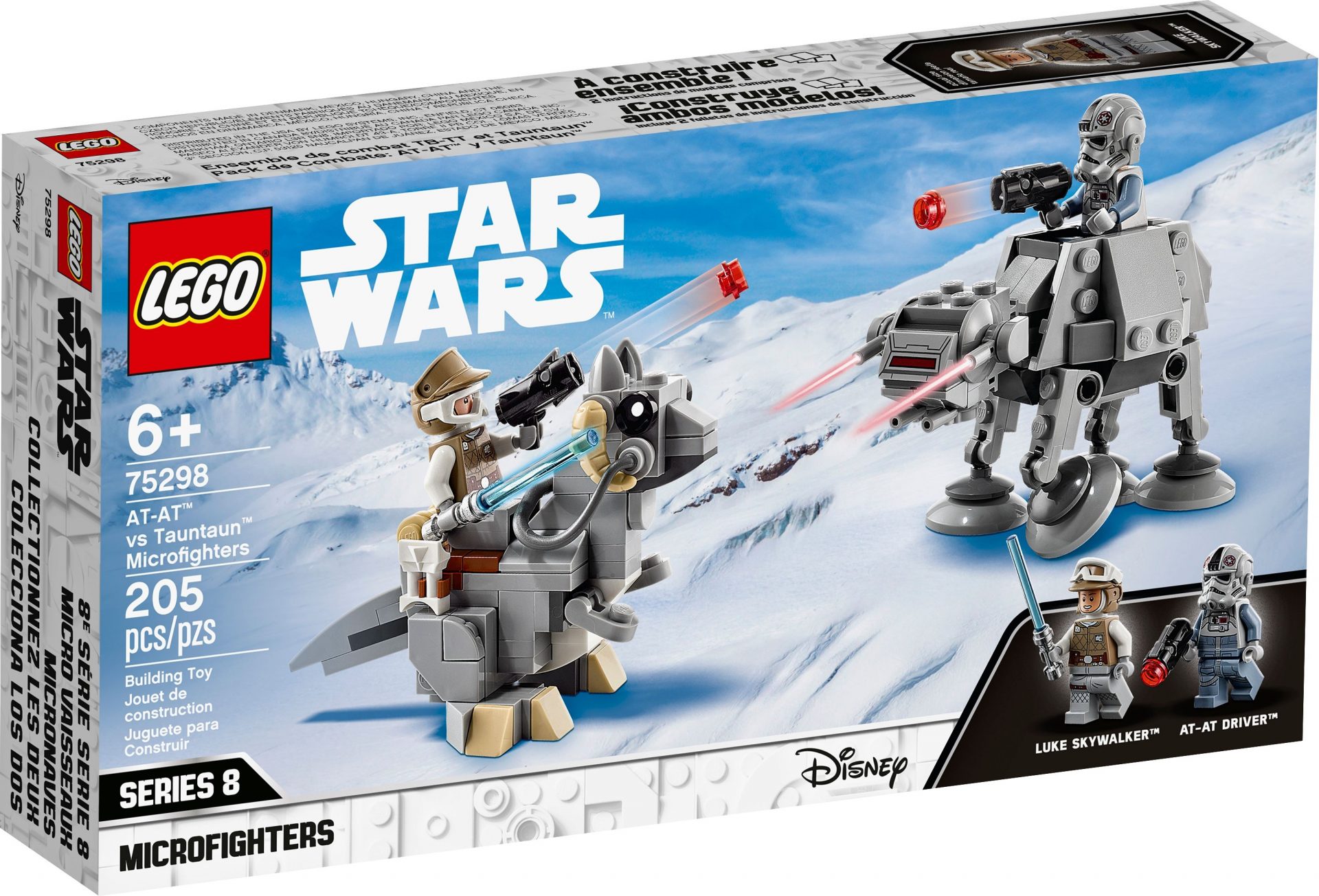 Lego 75298 AT AT Vs. Tauntaun Microfighters Legamo