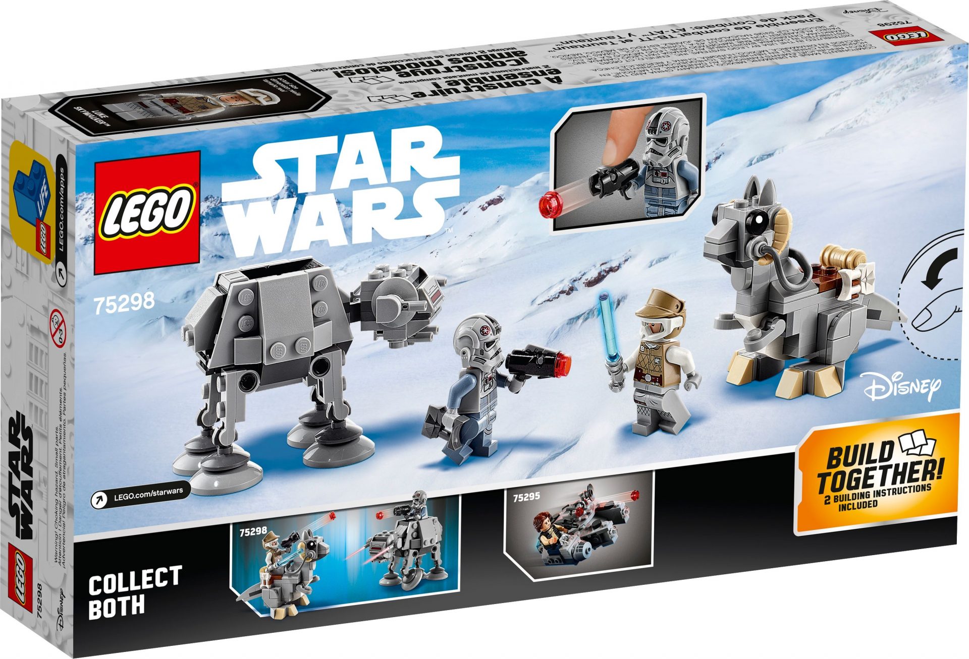 Lego 75298 AT AT Vs. Tauntaun Microfighters Legamo