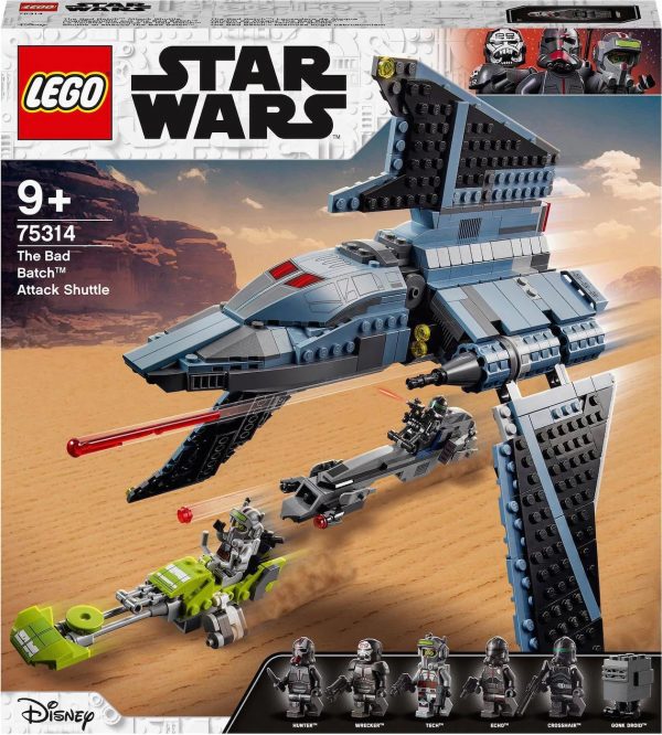Lego 75314 Das Bad Batch Attack Shuttle