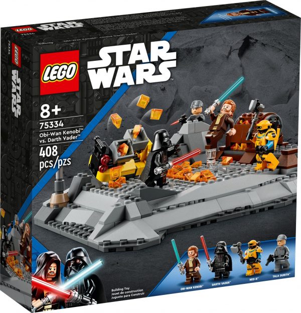 Lego 75334 Obi Wan Kenobi Vs. Darth Vader Legamo