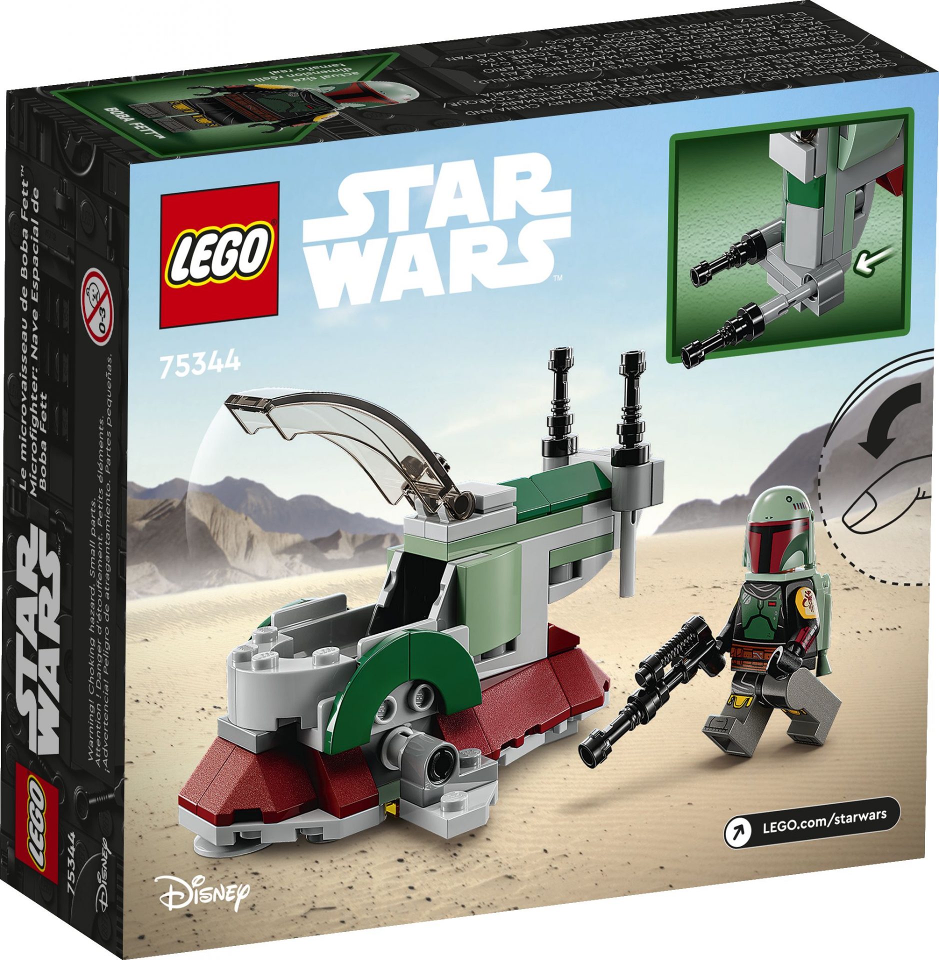 Lego 75344 Boba Fetts Starship Microfighter Legamo