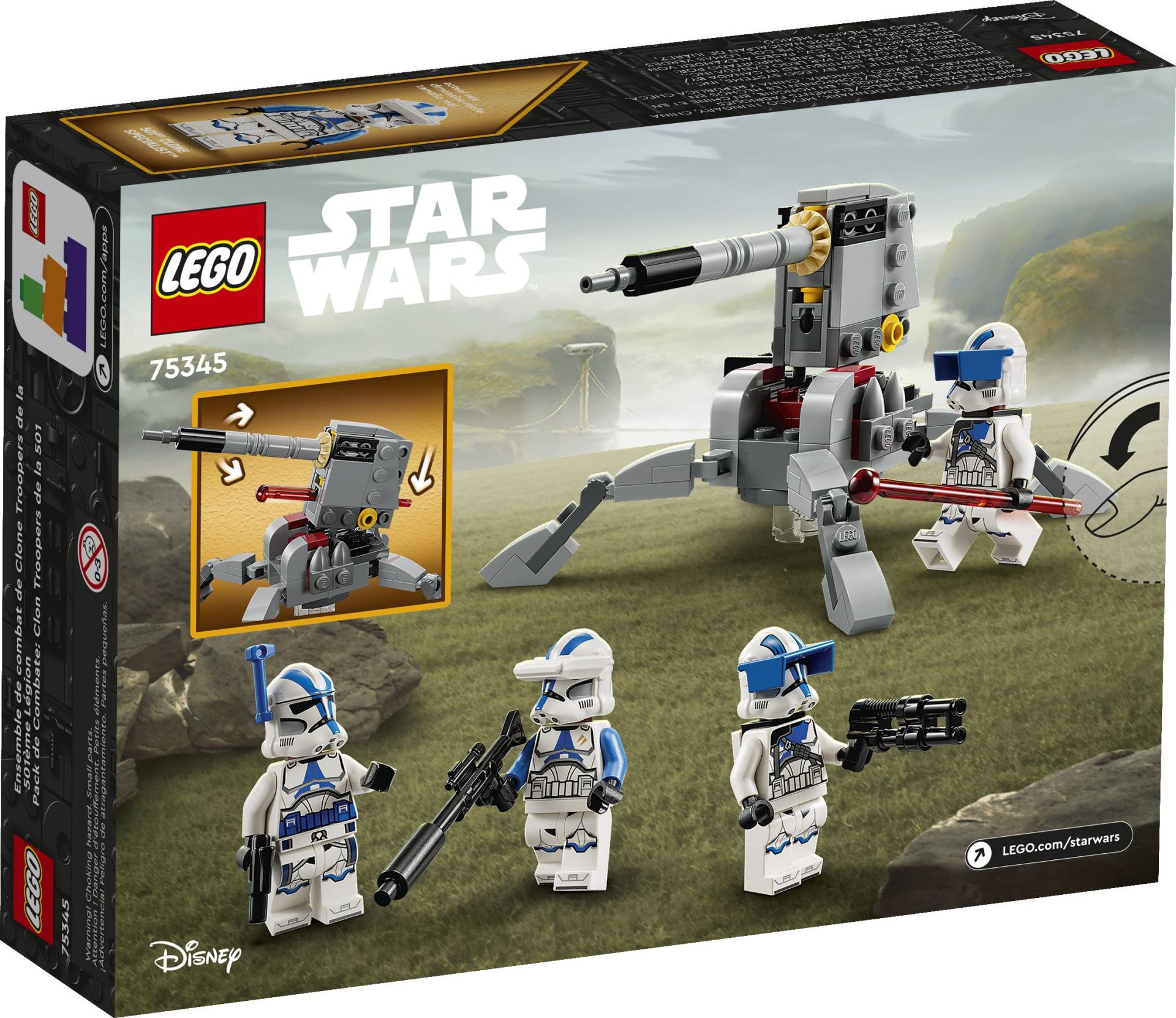 LEGO 75345 501st Clone Troopers Battle Pack – Bild 6