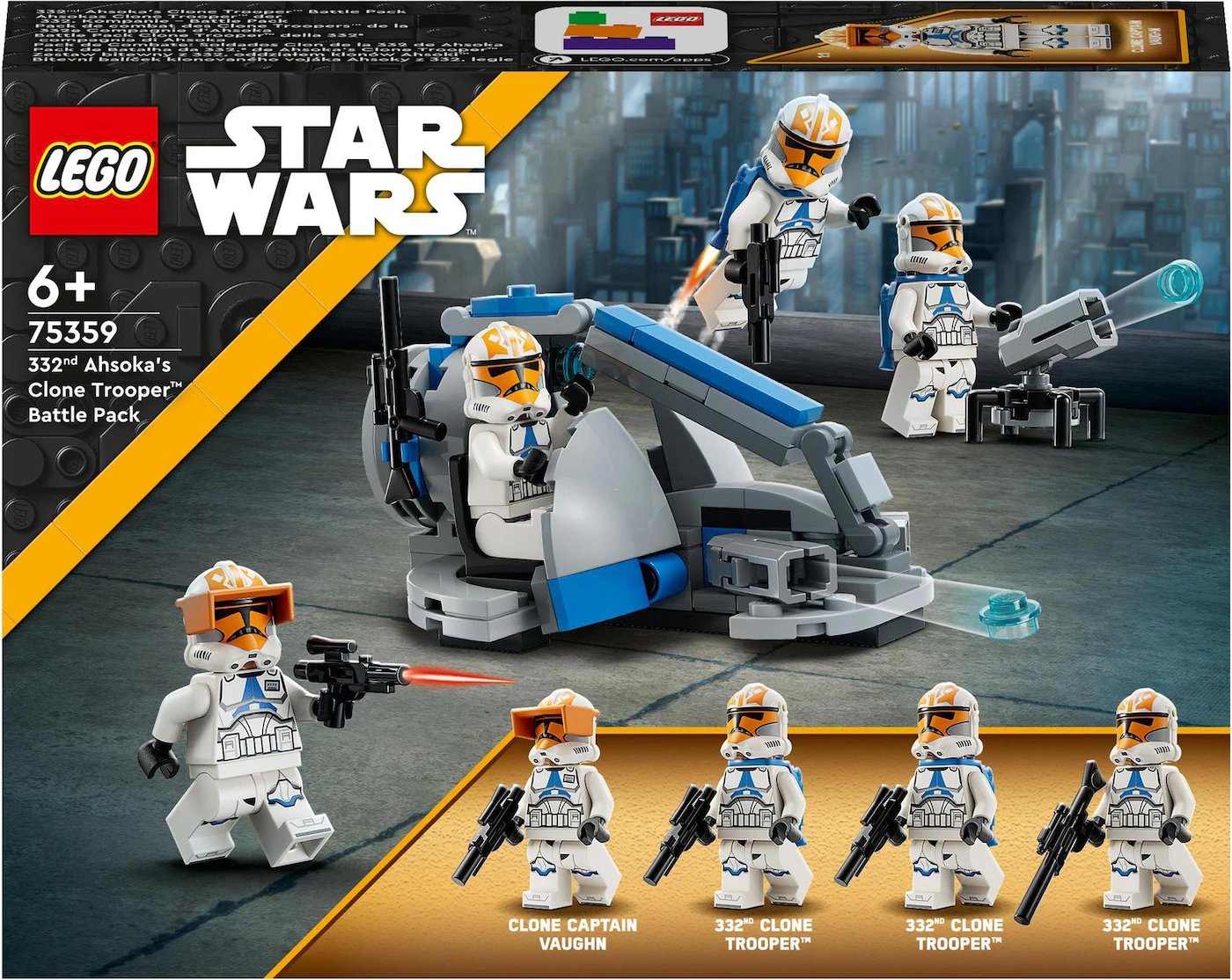 Lego 75359 Ahsokas Clone Trooper Der 332. Kompanie – Battle Pack Legamo