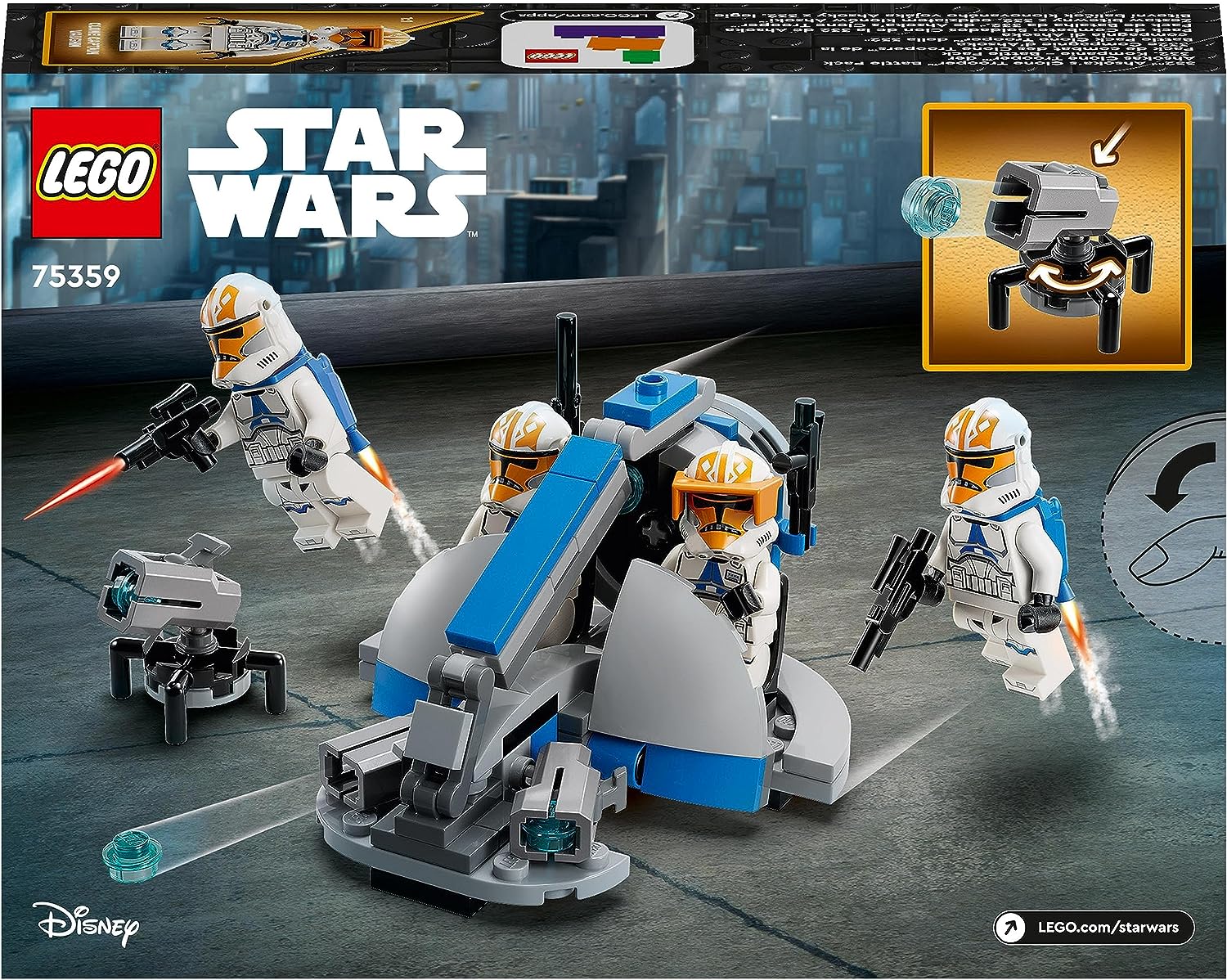 Lego 75359 Ahsokas Clone Trooper Der 332. Kompanie – Battle Pack Legamo