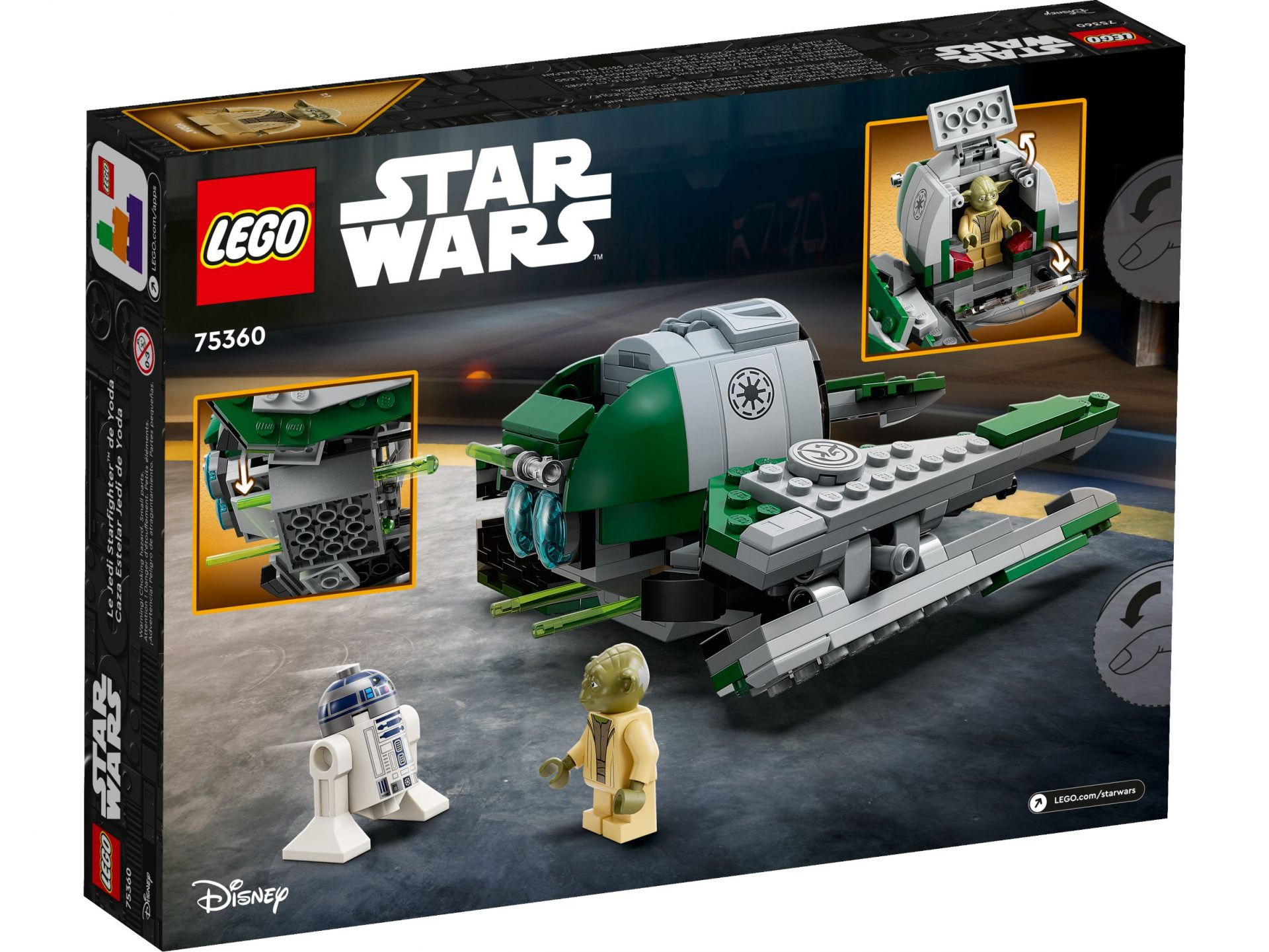 Lego 75360 Yodas Jedi Starfighter