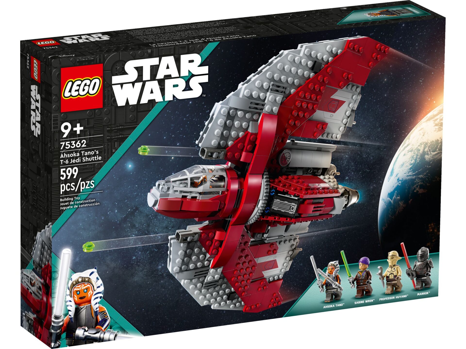 LEGO 75362 Ahsoka Tanos T-6 Jedi Shuttle