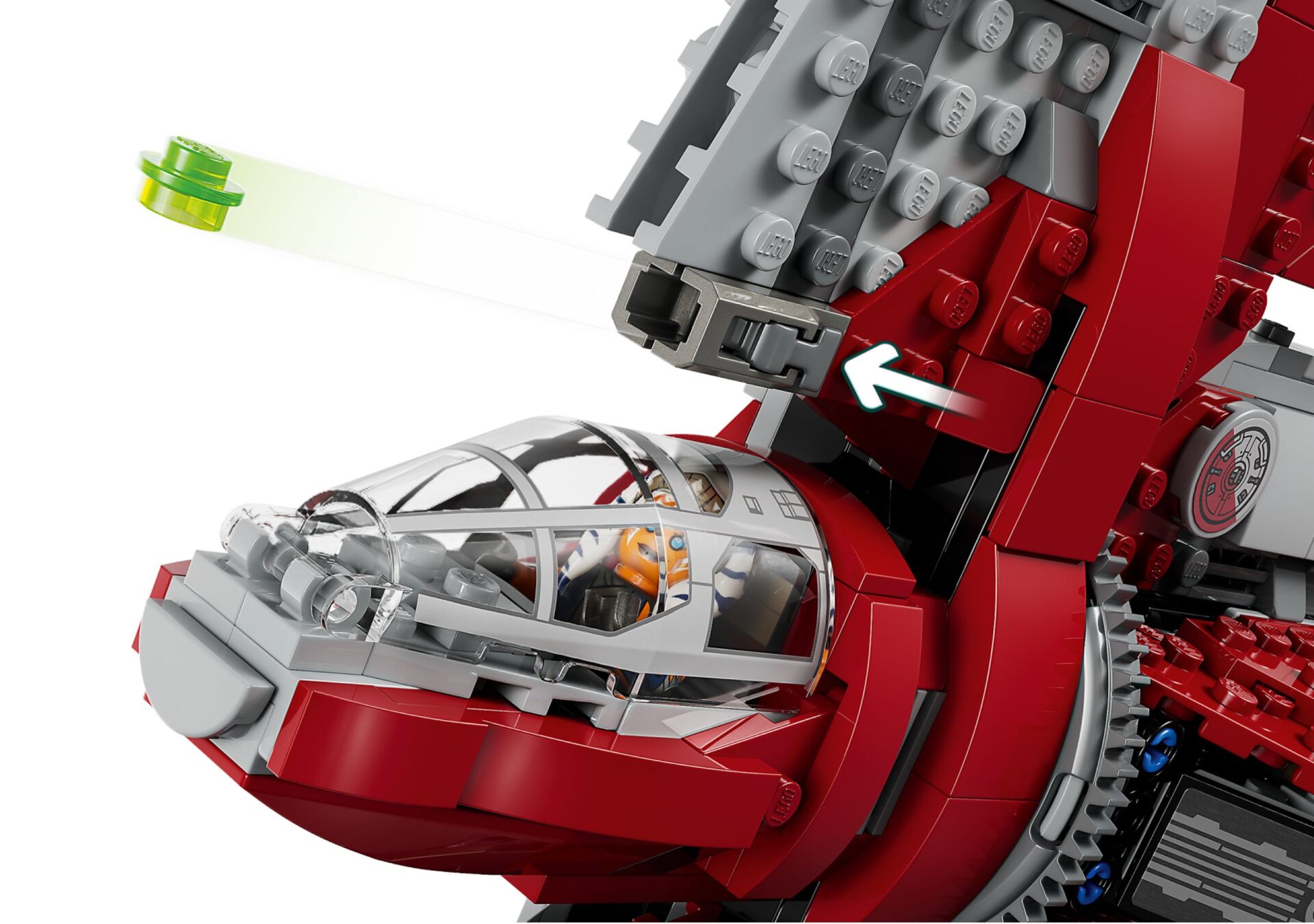 LEGO 75362 Ahsoka Tanos T-6 Jedi Shuttle – Bild 6