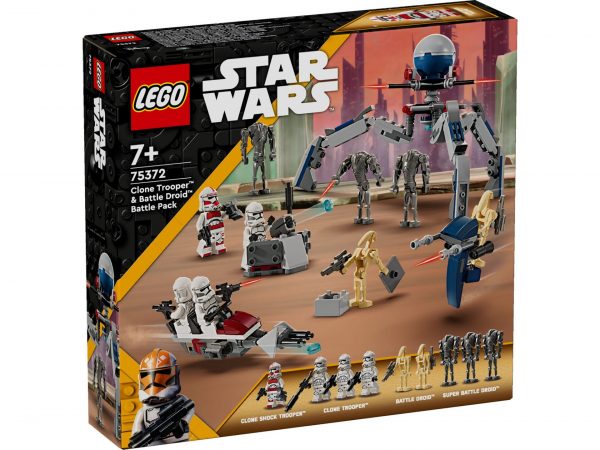 LEGO 75372 Clone Trooper & Battle Droid Battle Pack