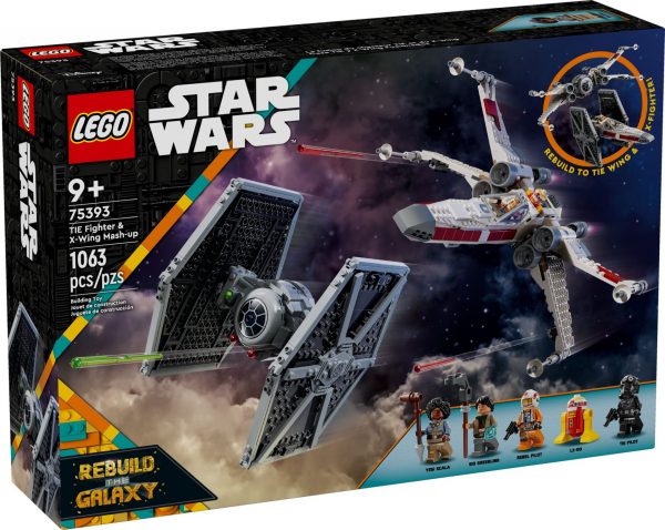 Lego 75393 Mashup Aus TIE Fighter & X Wing Legamo