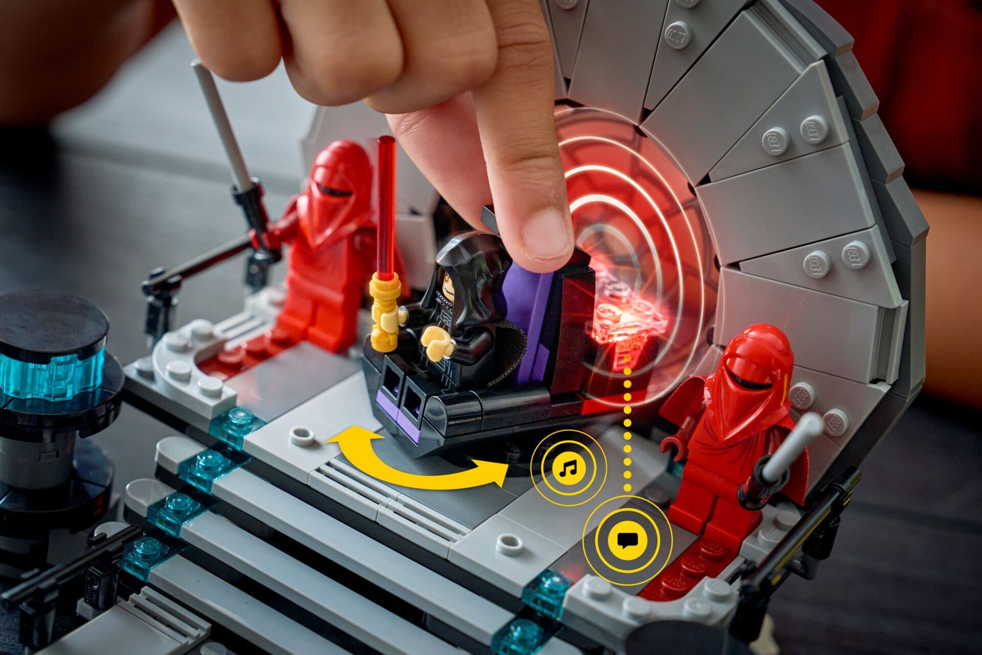 LEGO 75427 SMART Play: A-Wing und das Duell im Thronsaal – Bild 12
