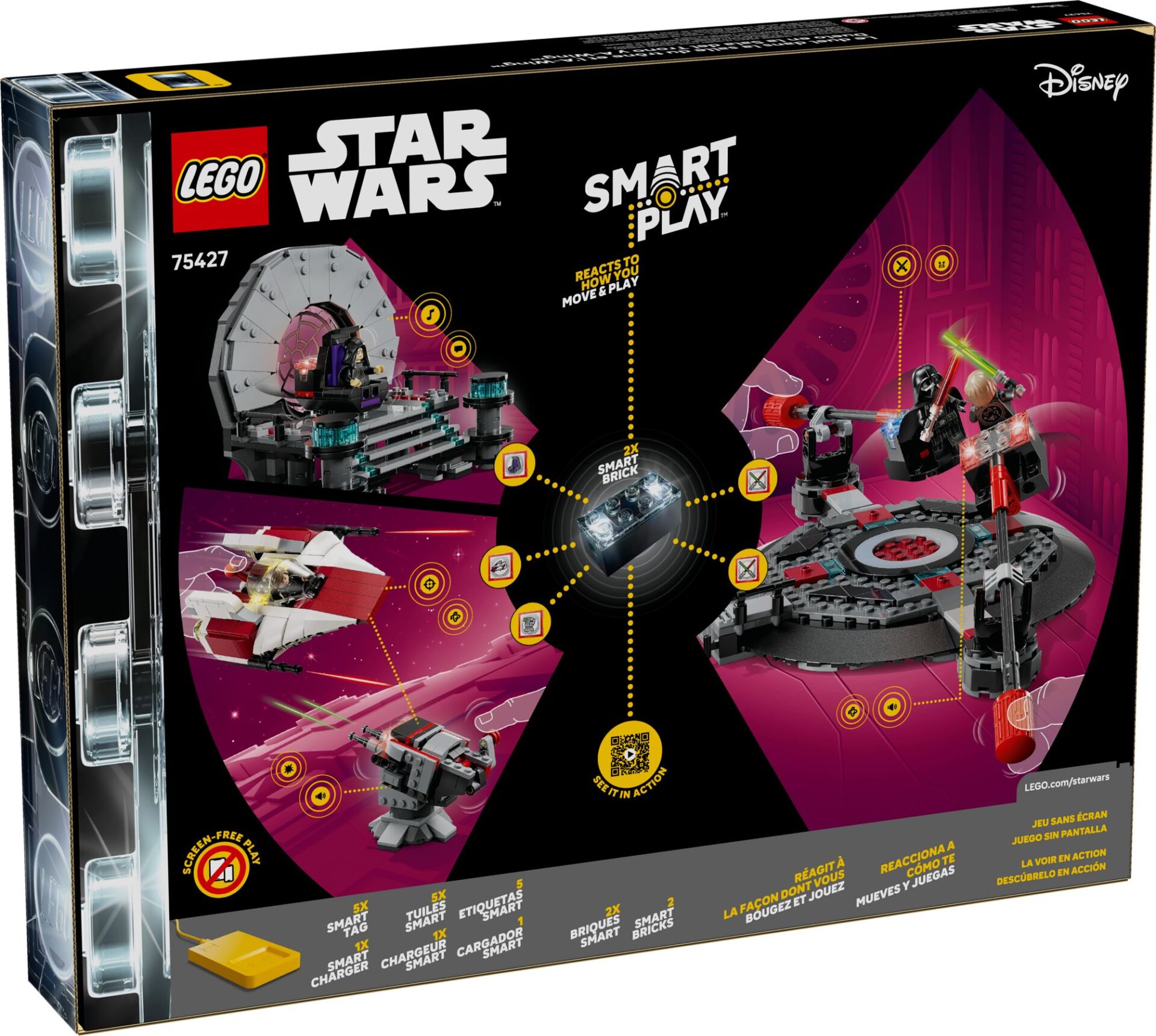 LEGO 75427 SMART Play: A-Wing und das Duell im Thronsaal – Bild 15