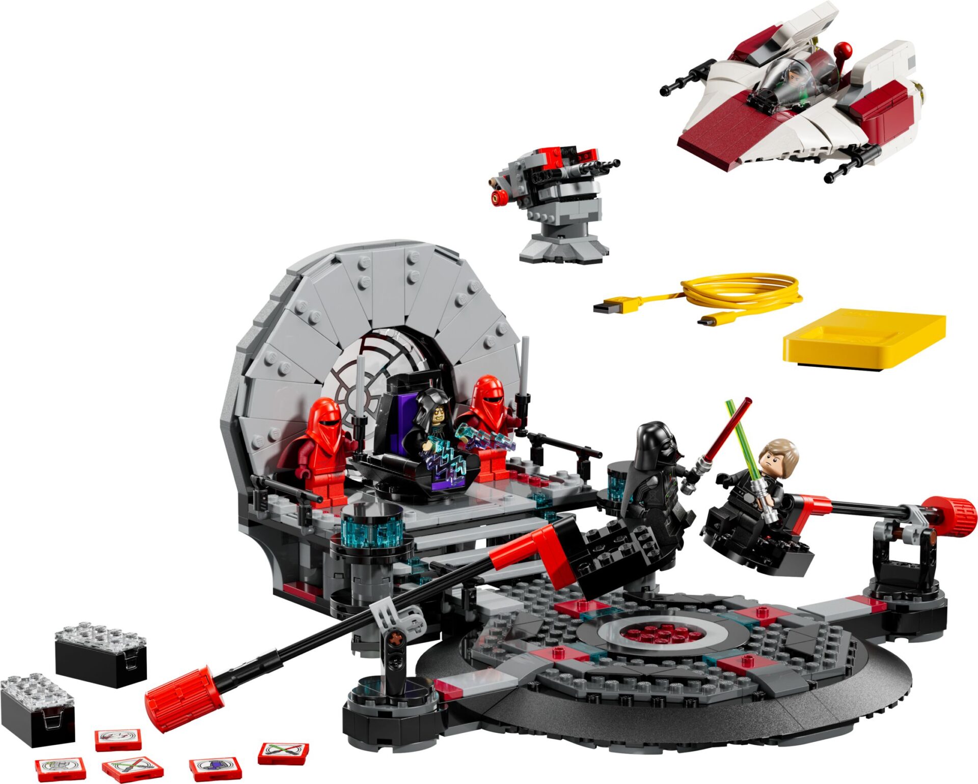 LEGO 75427 SMART Play: A-Wing und das Duell im Thronsaal – Bild 2