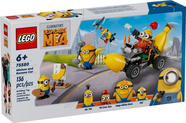Lego 75580 Minions und das Bananen Auto