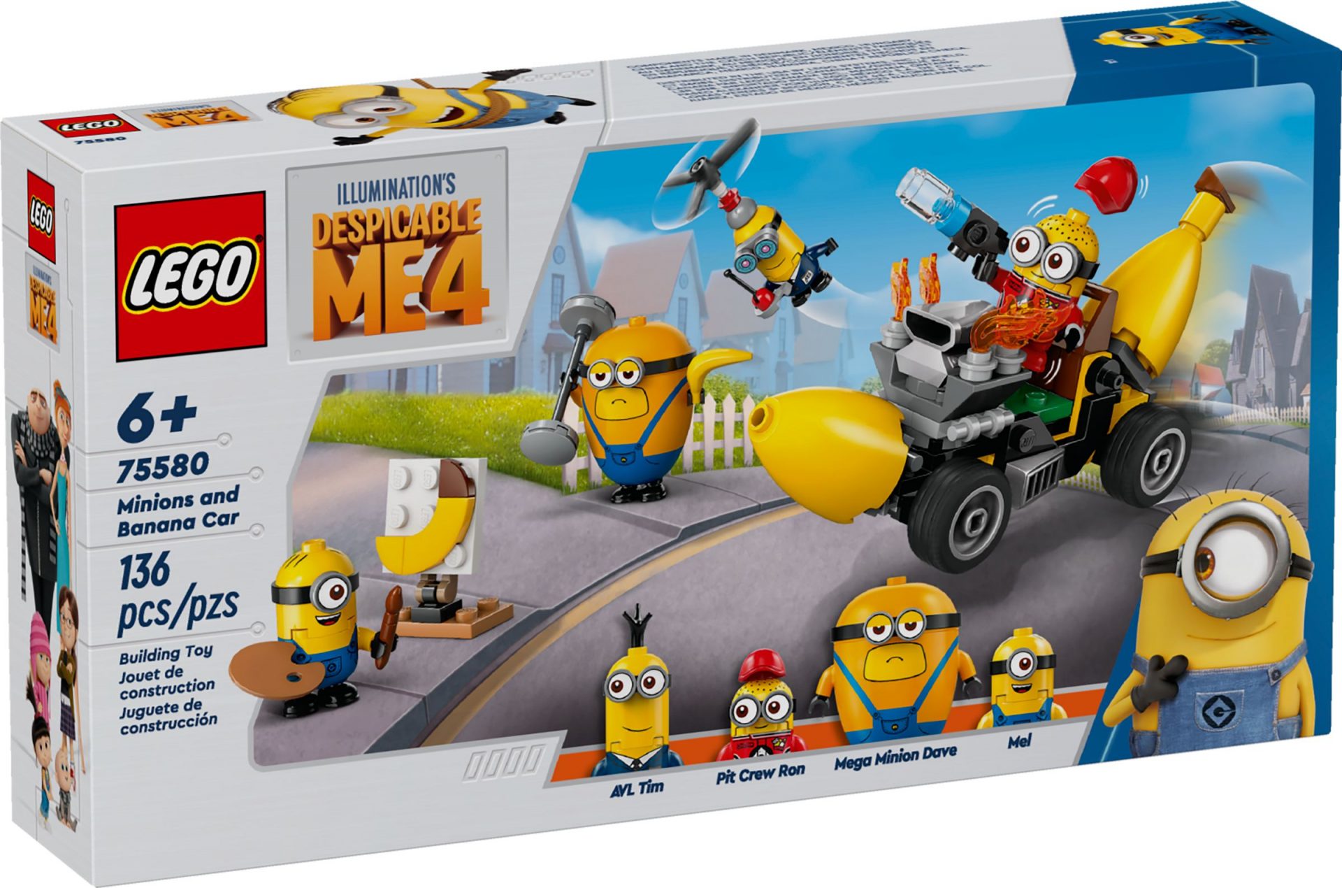 Lego 75580 Minions und das Bananen Auto