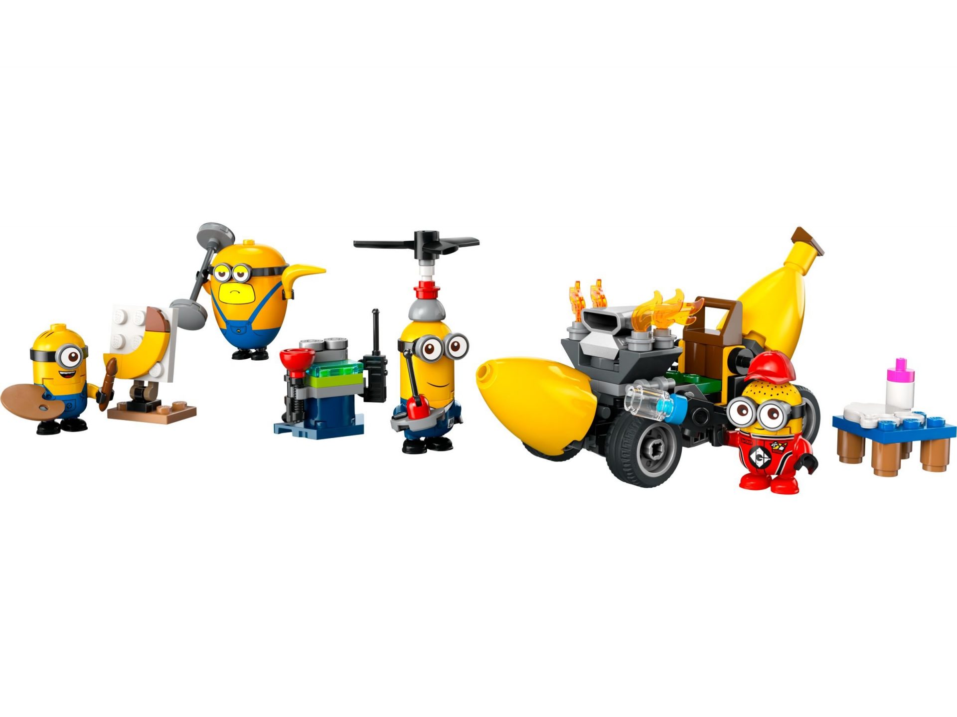 Lego 75580 Minions und das Bananen Auto