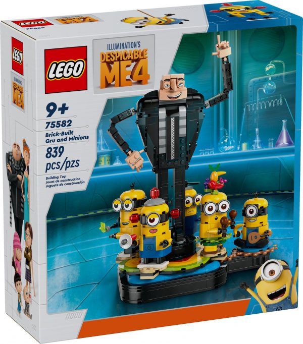 Lego 75582 Gru und die Minions aus LEGO Steinen