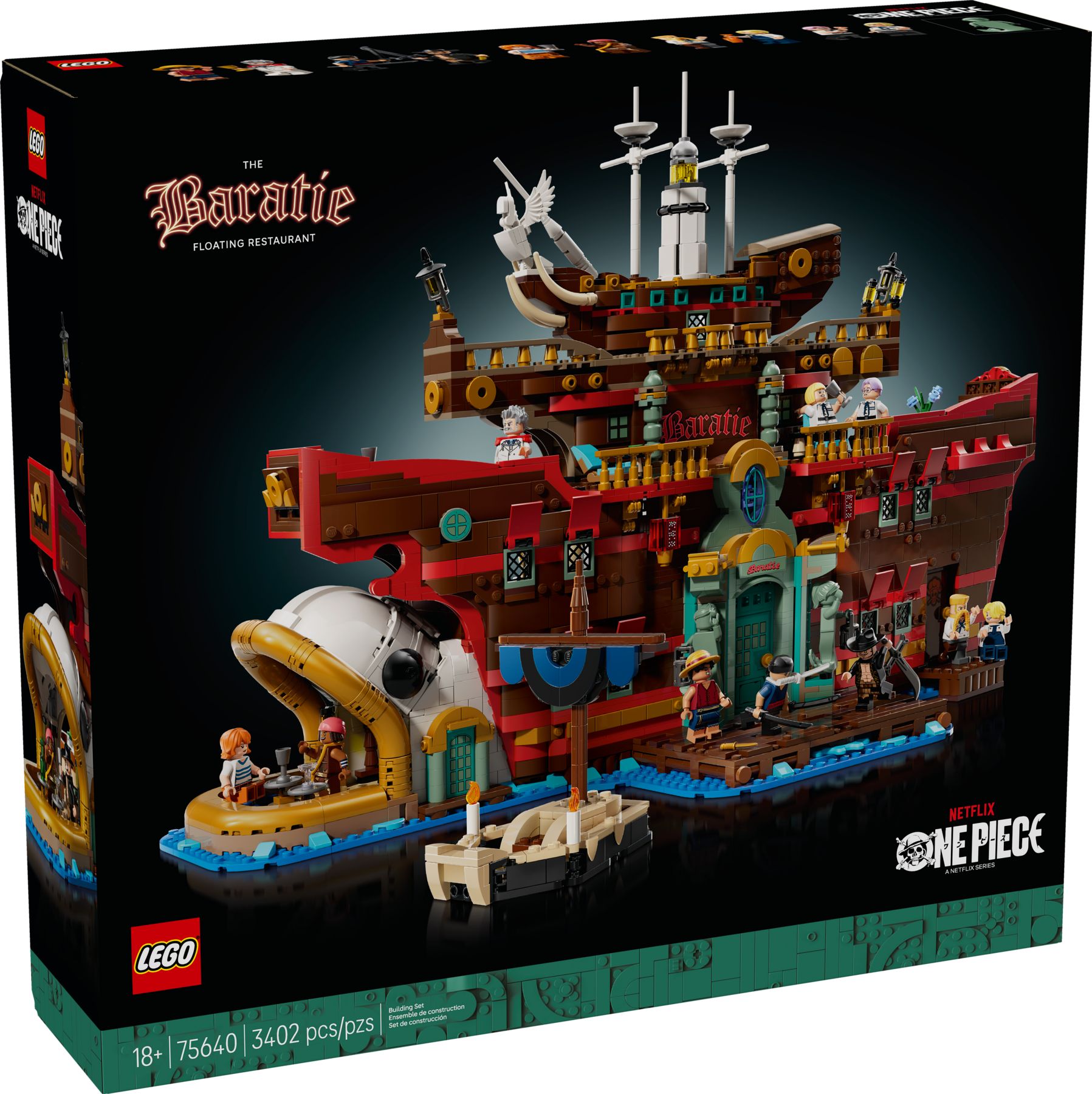 LEGO 75640 Baratié, das Schwimmende Restaurant