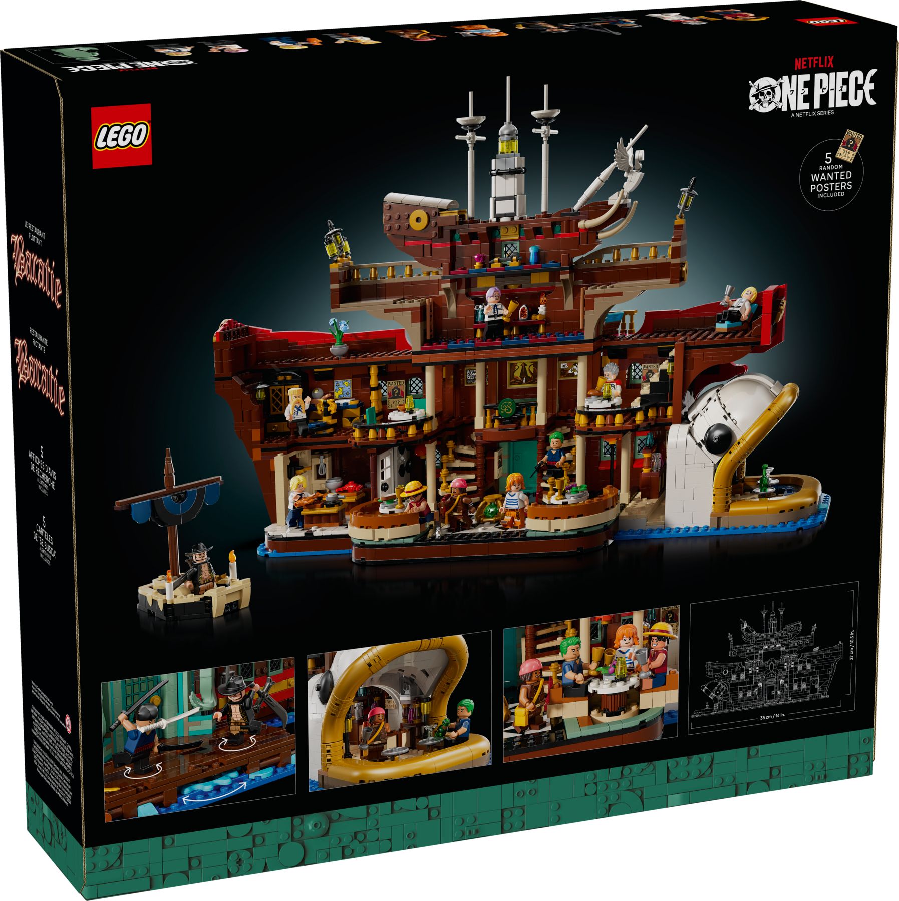 LEGO 75640 Baratié, das Schwimmende Restaurant – Bild 9