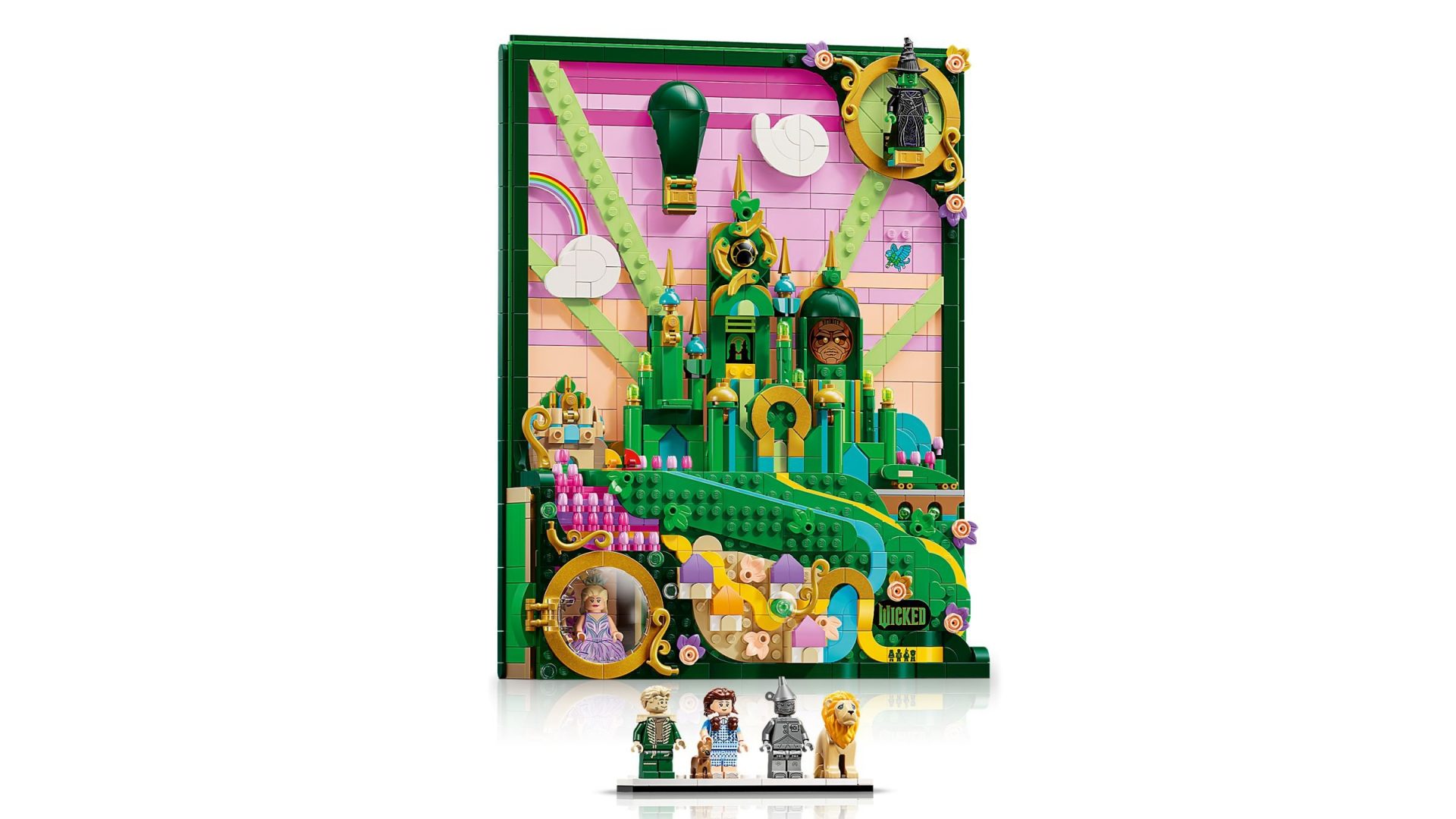 LEGO 75685 Emerald City Wandkunst – Bild 2