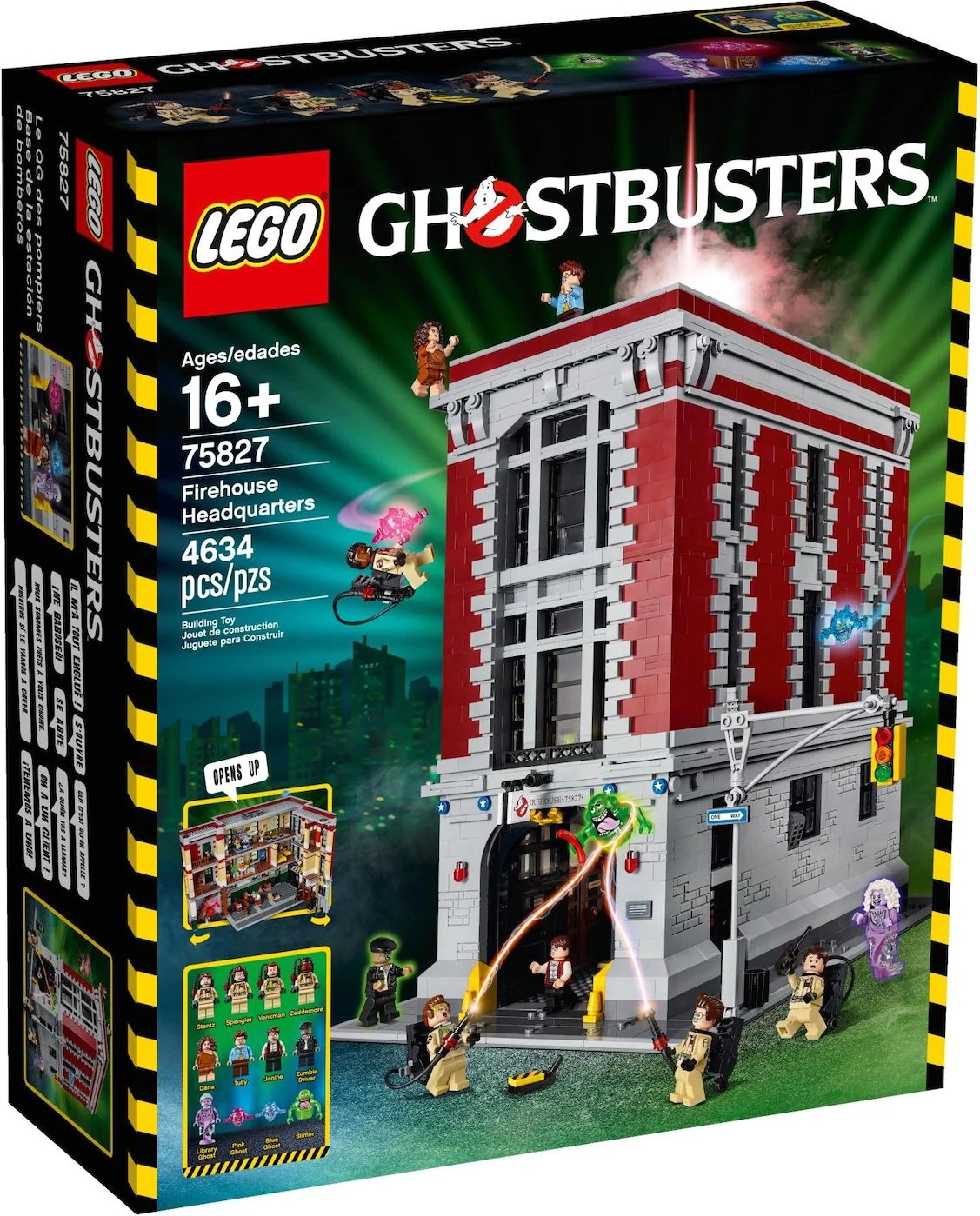 Lego 75827 Ghostbusters Feuerwehr Hautquartier