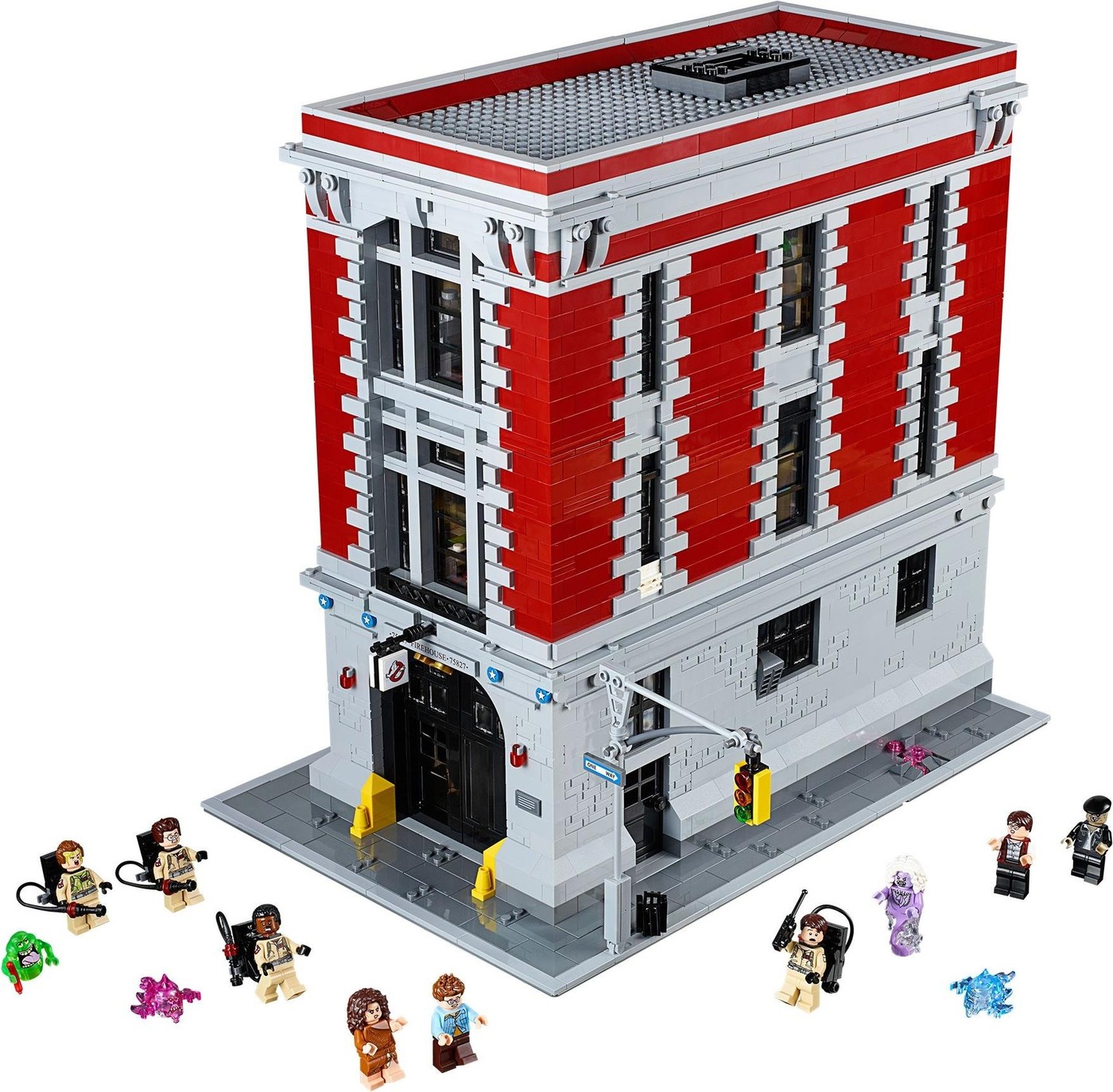 Lego 75827 Ghostbusters Feuerwehr Hautquartier