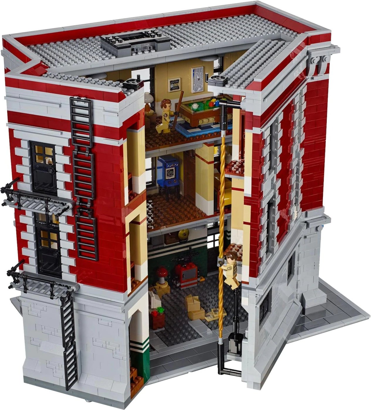 Lego 75827 Ghostbusters Feuerwehr Hautquartier
